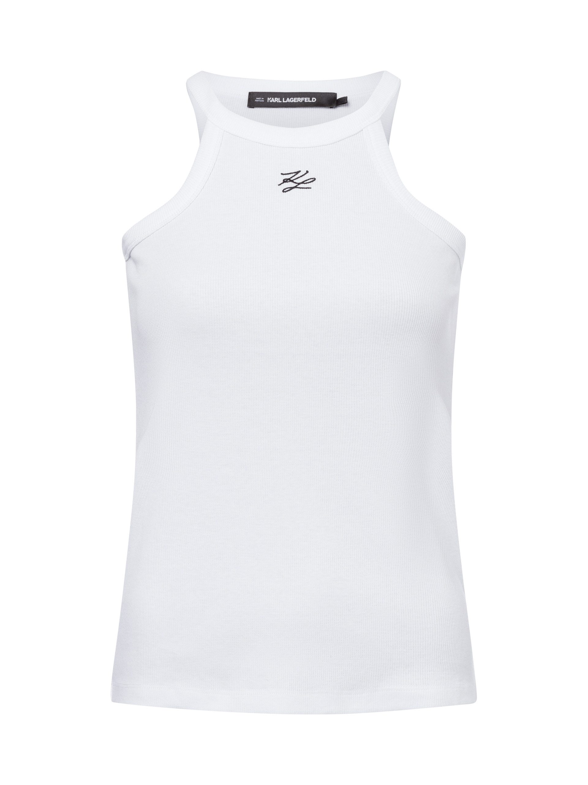 KARL LAGERFELD Print-Shirt Autograph Tank