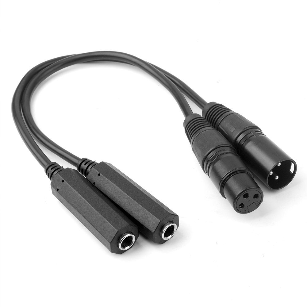 XLR-Stecker 3 Pin Mikrofon Audio-Kabel-Stecker-Buchse-Stecker XLR-Kabel 