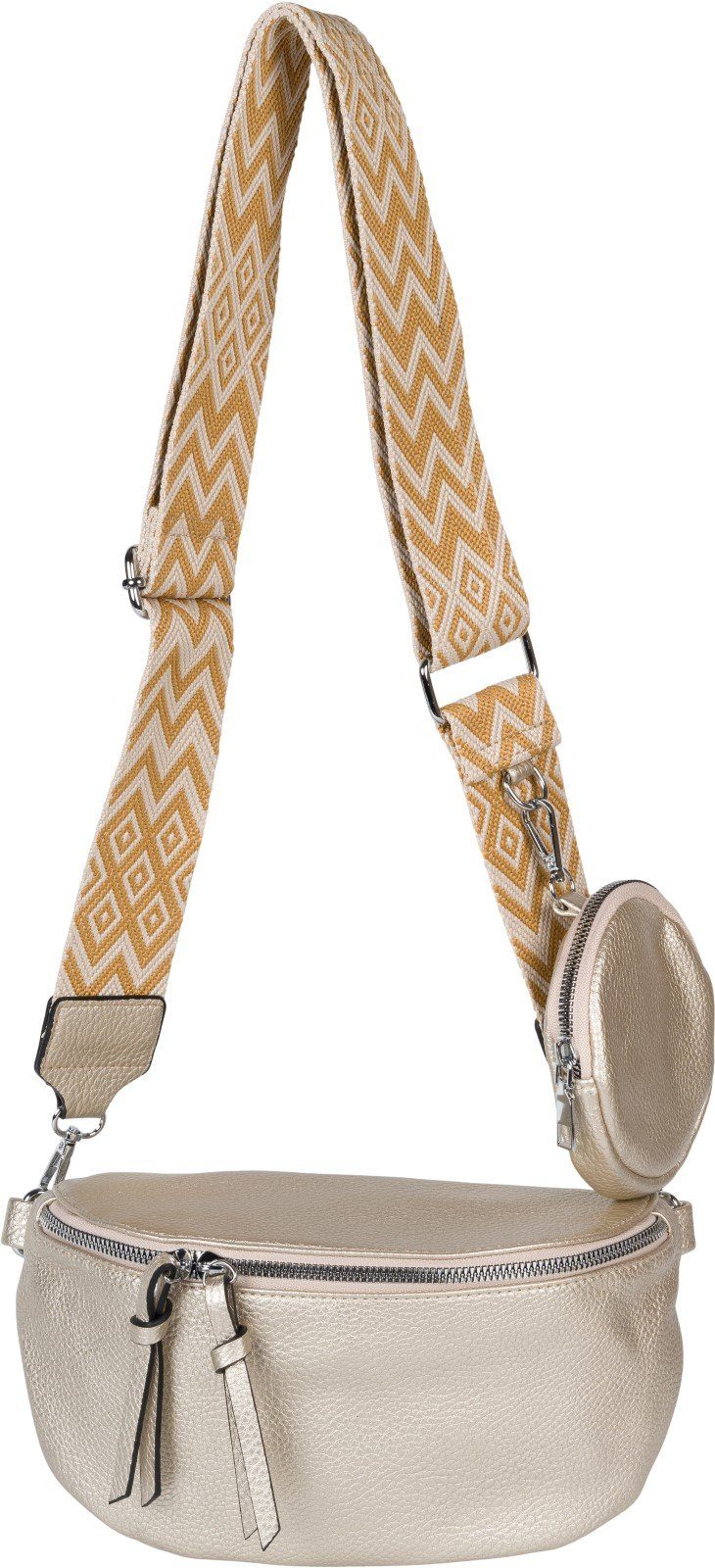 styleBREAKER Umhängetasche 2-Teiliges Set Halbmond Crossbody günstig online kaufen