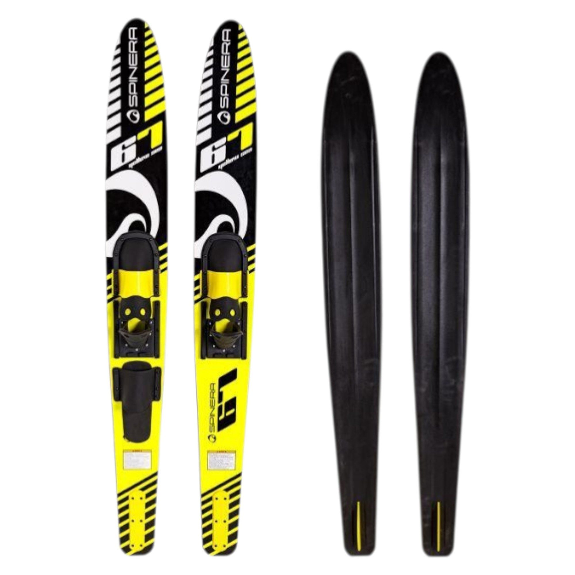 Spinera SUP-Board SPINERA COMBO SKI Yellow Sea 67'' Package Wasserski Paarski