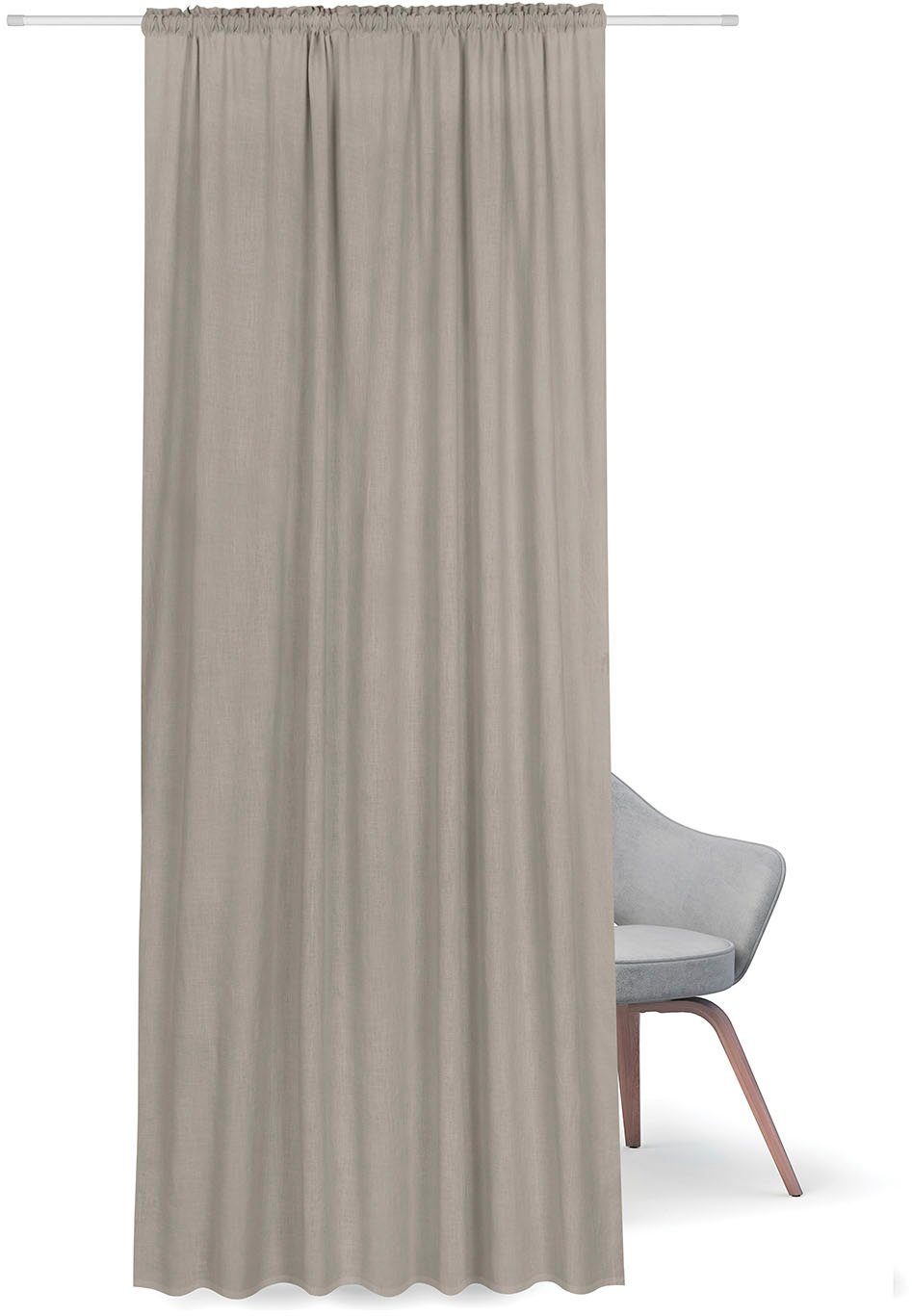 Gerster Vorhang Abra (1 St), verdeckte Schlaufen, blickdicht, Fertiggardine günstig online kaufen
