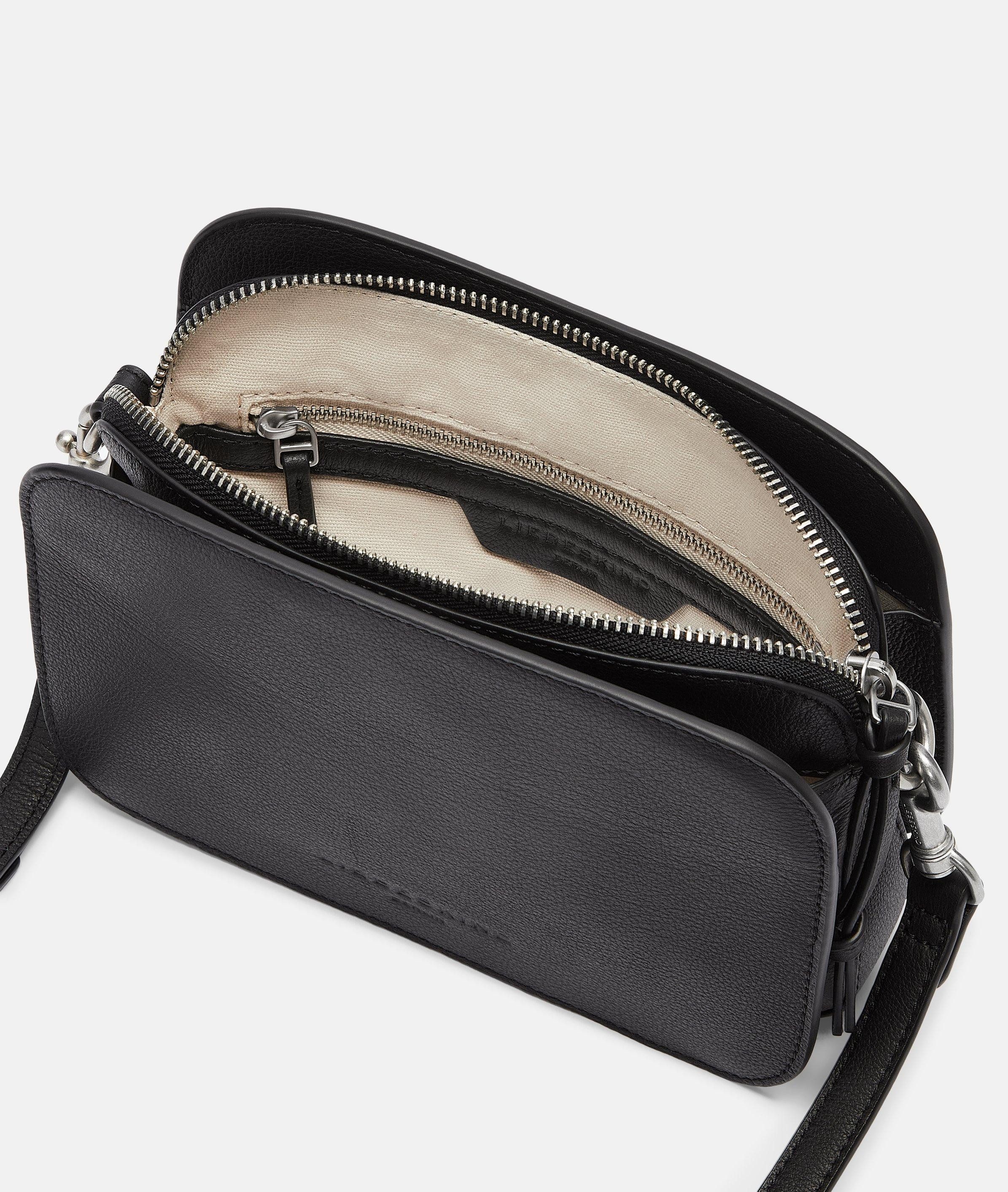 Liebeskind Berlin Umhängetasche Crossbody LUKA, Handliche Crossbody-Bag aus Glattleder