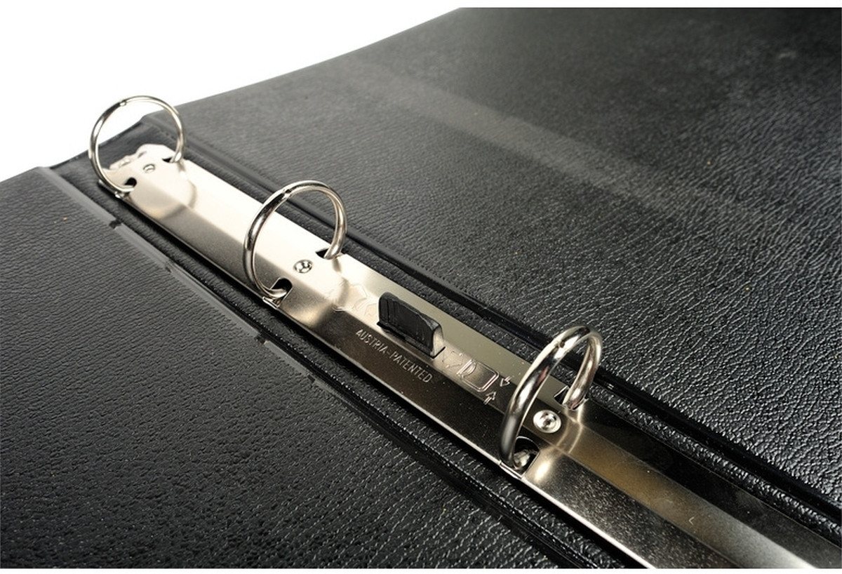 Thumbnail - EXACOMPTA Präsentationsordner Ringbuch A3 quer PVC 30mm 4 Ringe schwarz