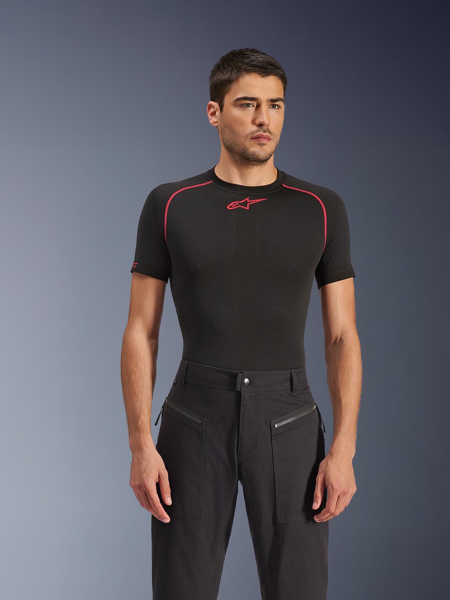 Alpinestars Motorradhose Flex-Ast Canvas Motorrad-Textilhose Hüftprotektoren enthalten,Knieprotektoren enthalten