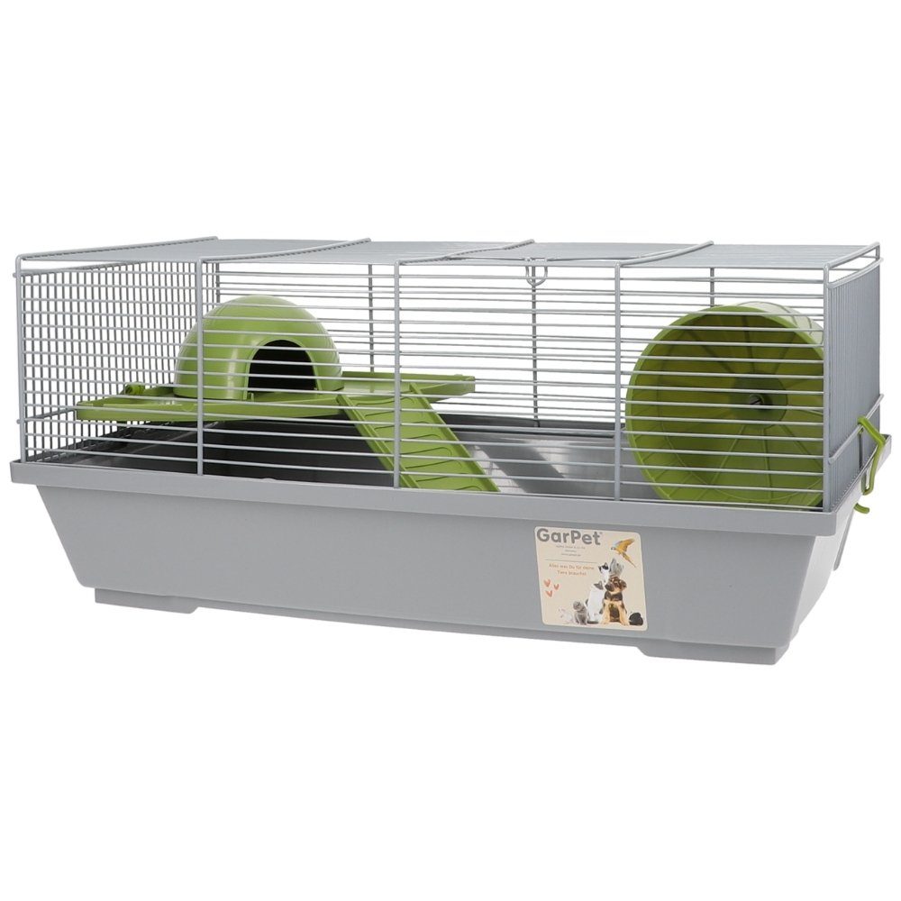 Kleintierkäfig Mäusekäfig Hamsterkäfig Nagerkäfig Schlafhaus Laufrad Etage Rampe