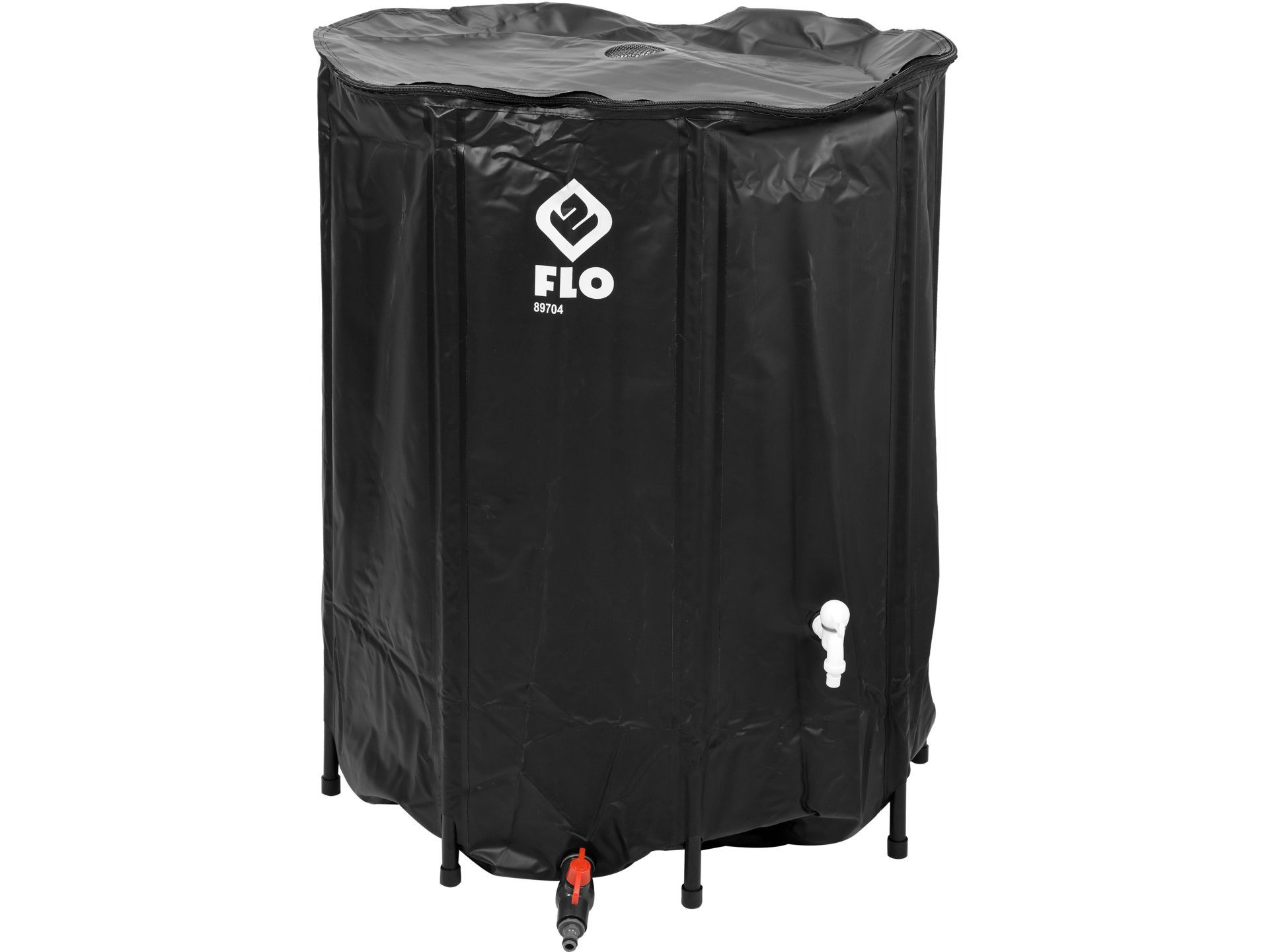 TRIZERATOP Regentonne Regenwasserspeicher 500 Liter, Wassertank, Regentonne, PVC, (Regenwasserspeicher 500 Liter, Wassertank, Regentonne, PVC)