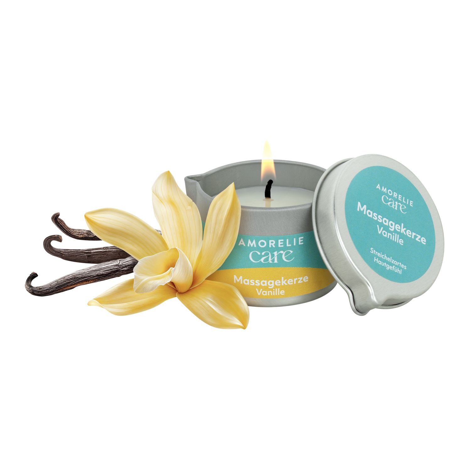 AMORELIE Massagekerze AMORELIE Care Massagekerze Vanille