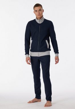 Schiesser Hausanzug "Warming Nightwear" (Set, 2 tlg) Zipper-Jacke in sportlicher Passform