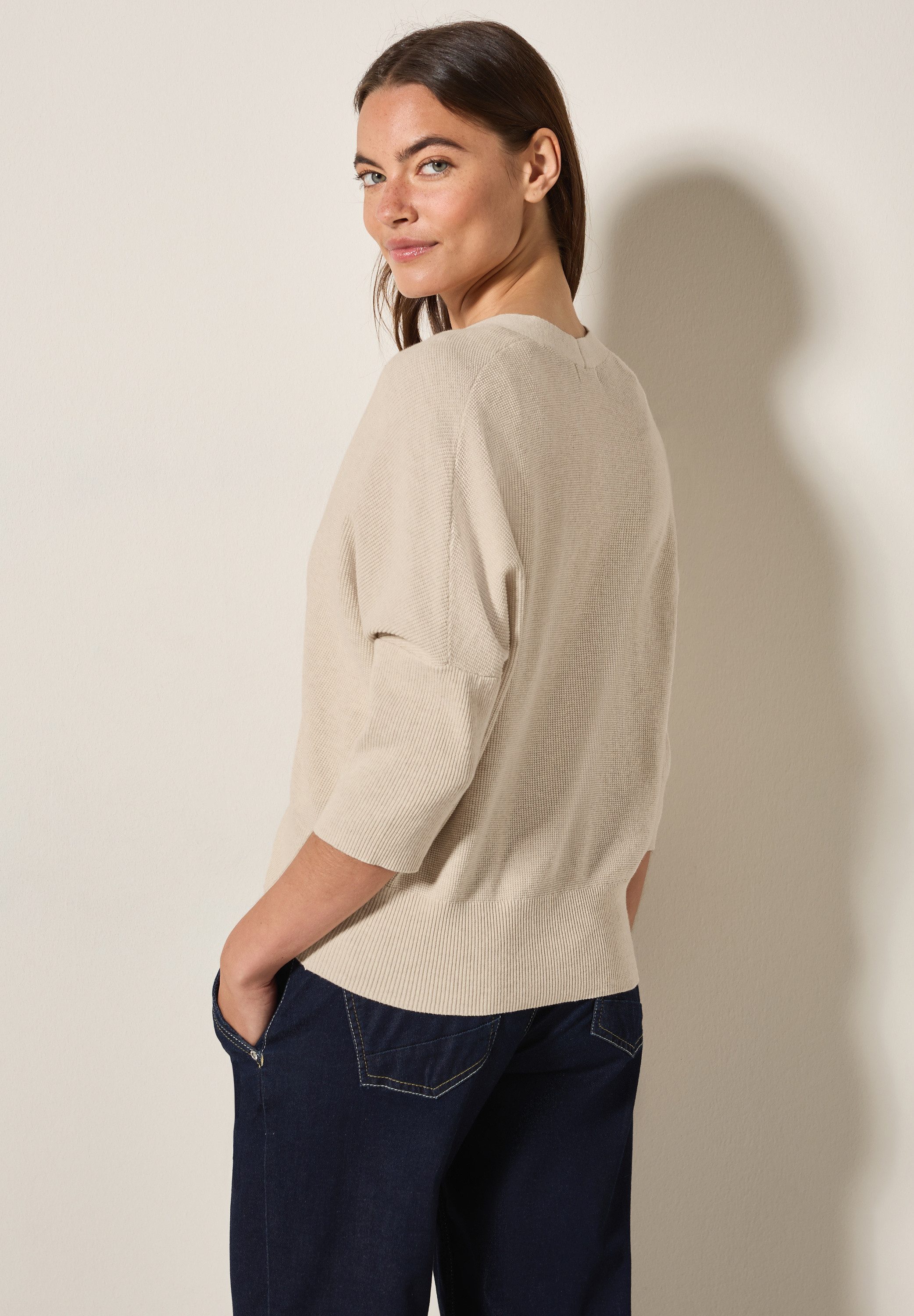CECIL Cardigan mit Struktur und Knopfleiste günstig online kaufen