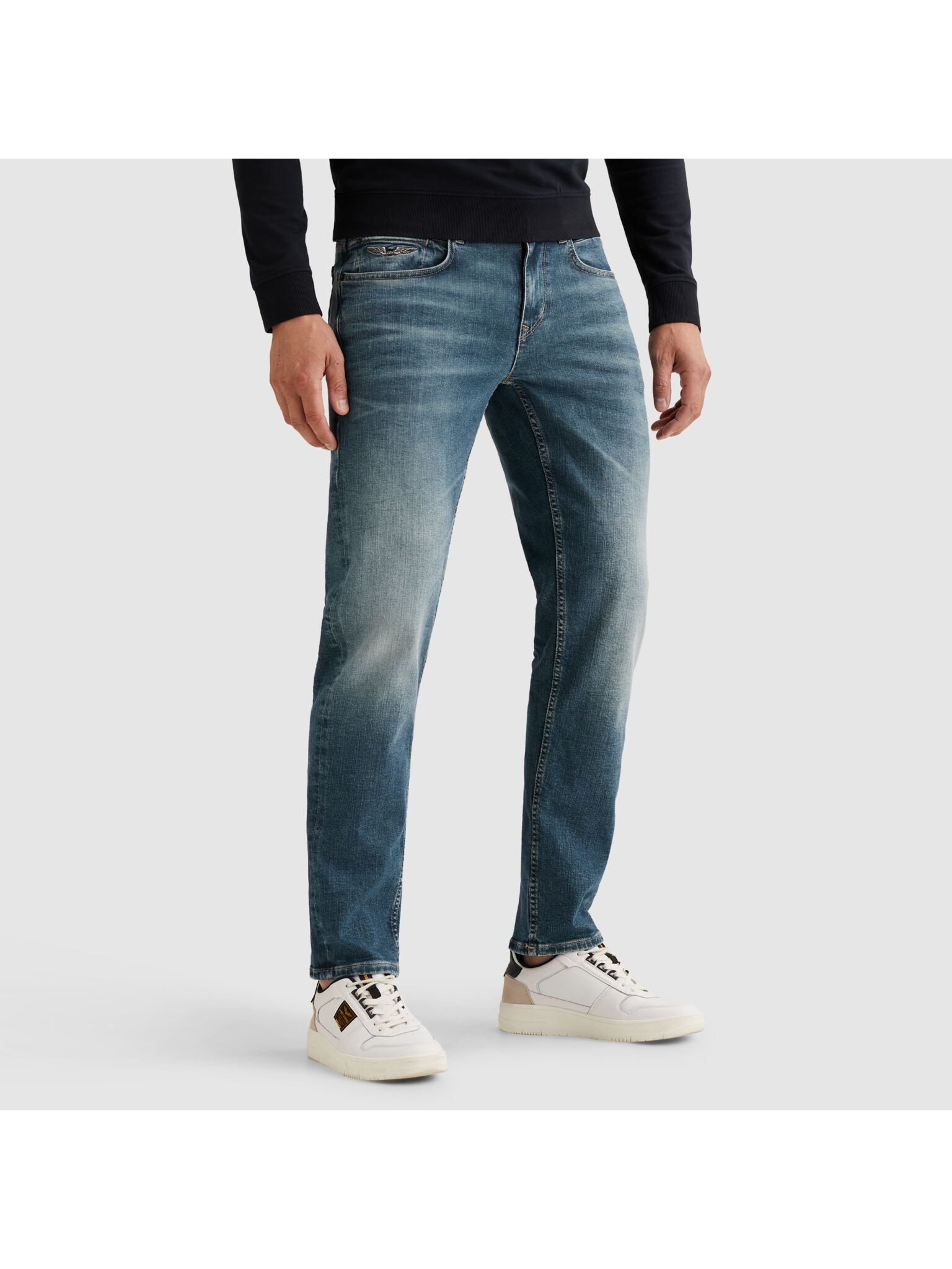PME LEGEND Gerade Jeans WINGLOAD GRAY BLUE SKY - Relaxed Fit Jeans