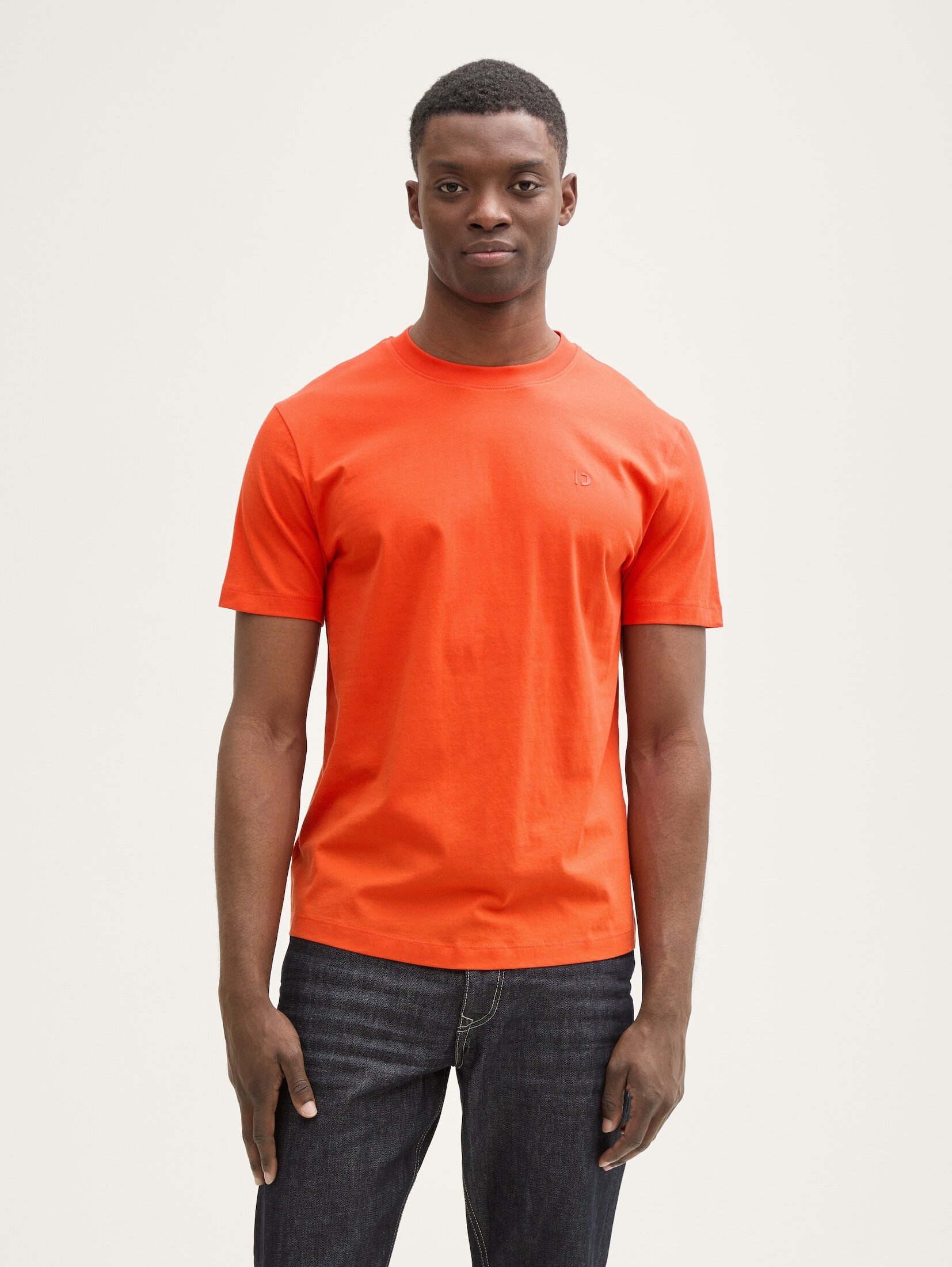 TOM TAILOR Denim T-Shirt Basic T-Shirt günstig online kaufen