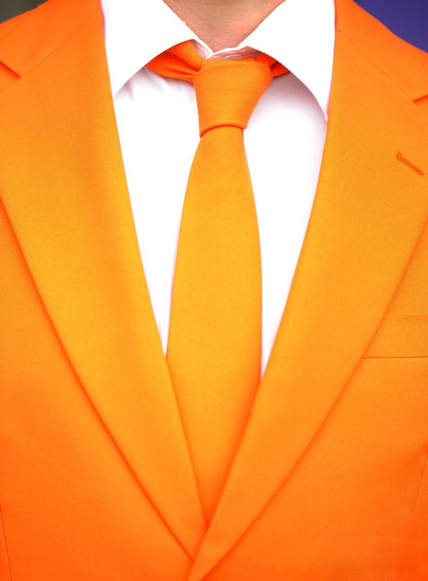 Opposuits Anzug The Orange Kostüm Anzug - für Karneval Halloween Ausgefallene Anzüge für coole Männer