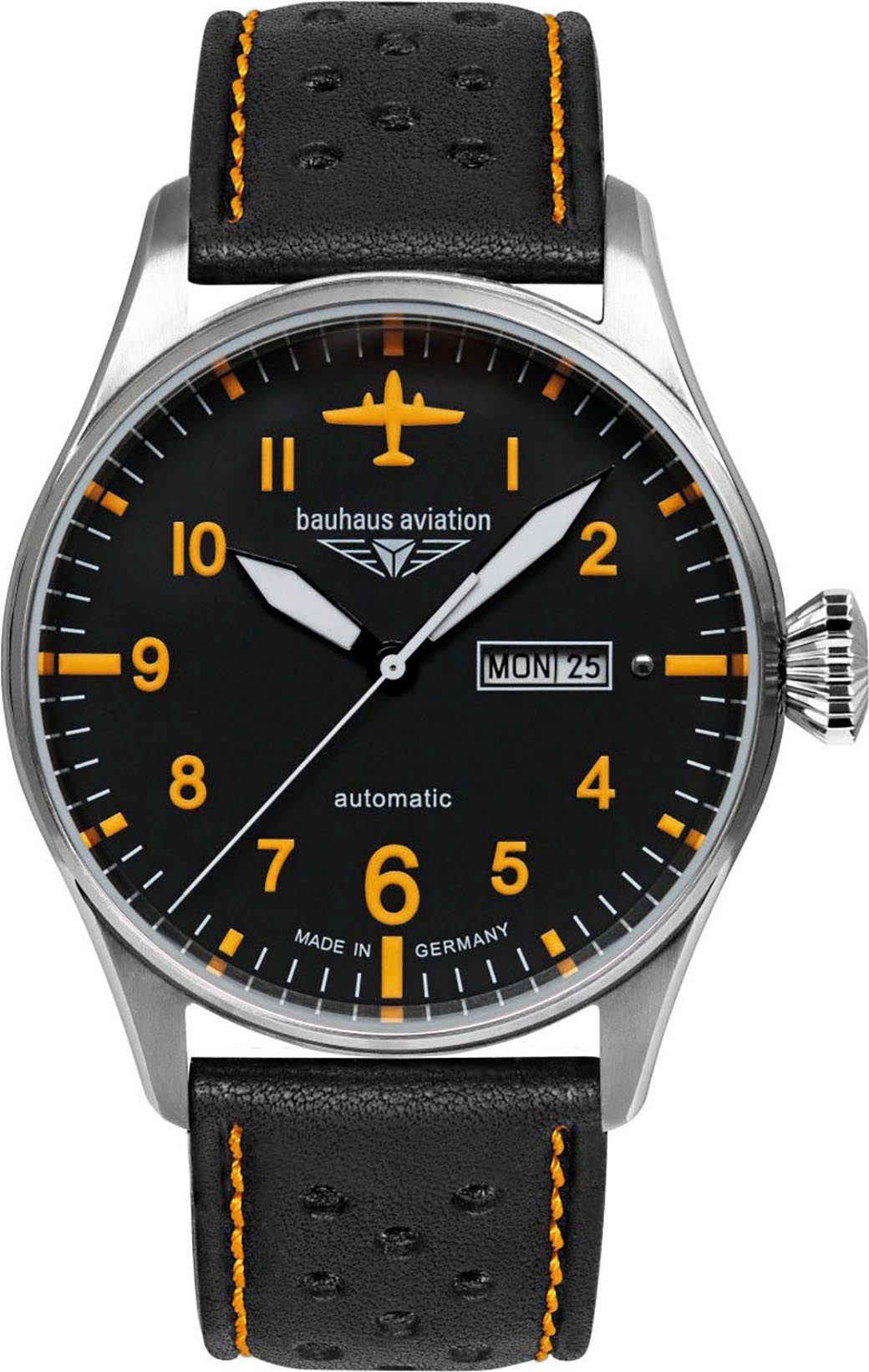 bauhaus Automatikuhr Flight Control Automatic 2766-5, Armbanduhr, Herrenuhr günstig online kaufen