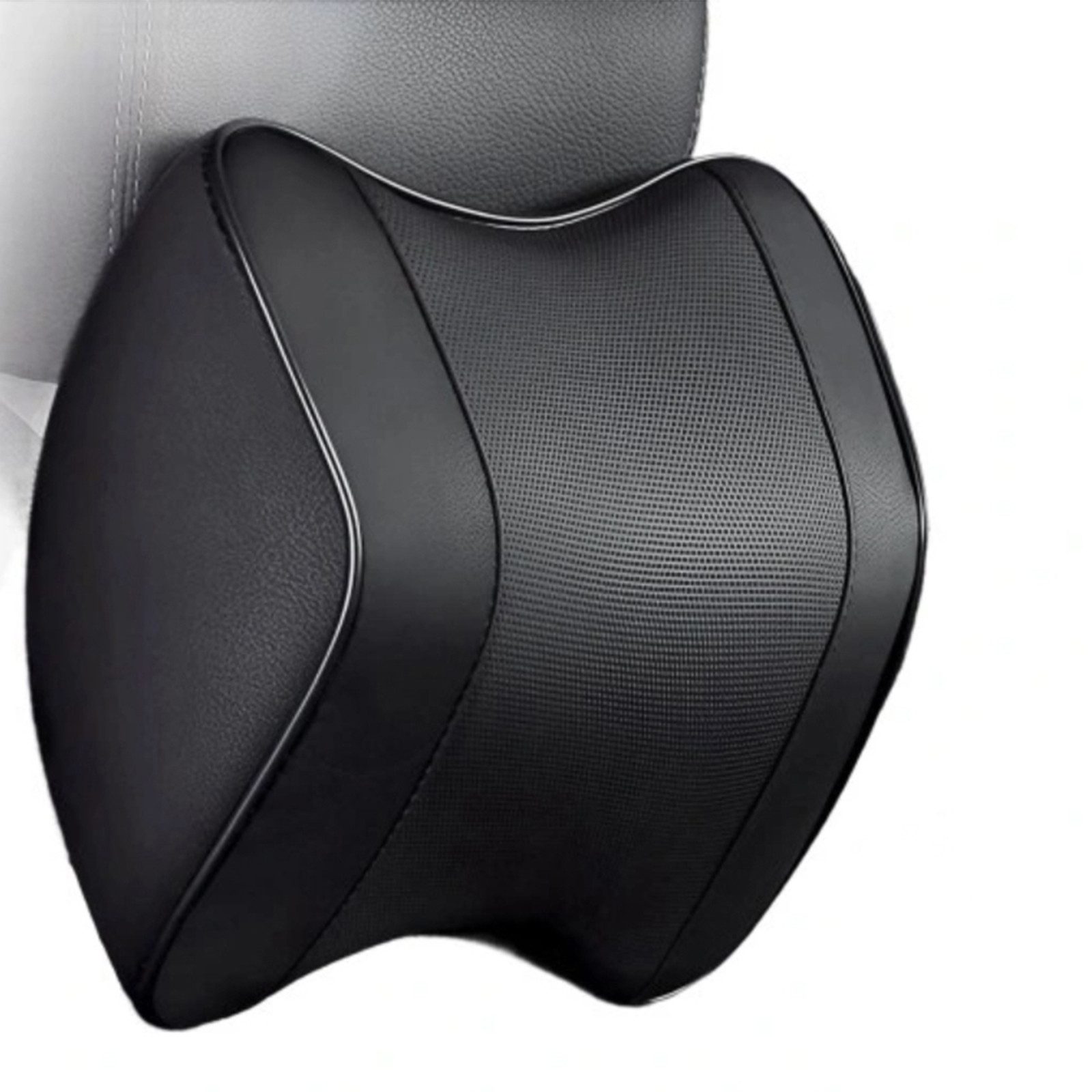 STILVORA Nackenkissen Ergonomisches Kopfstützenkissen schwarz,Memory Foam N günstig online kaufen