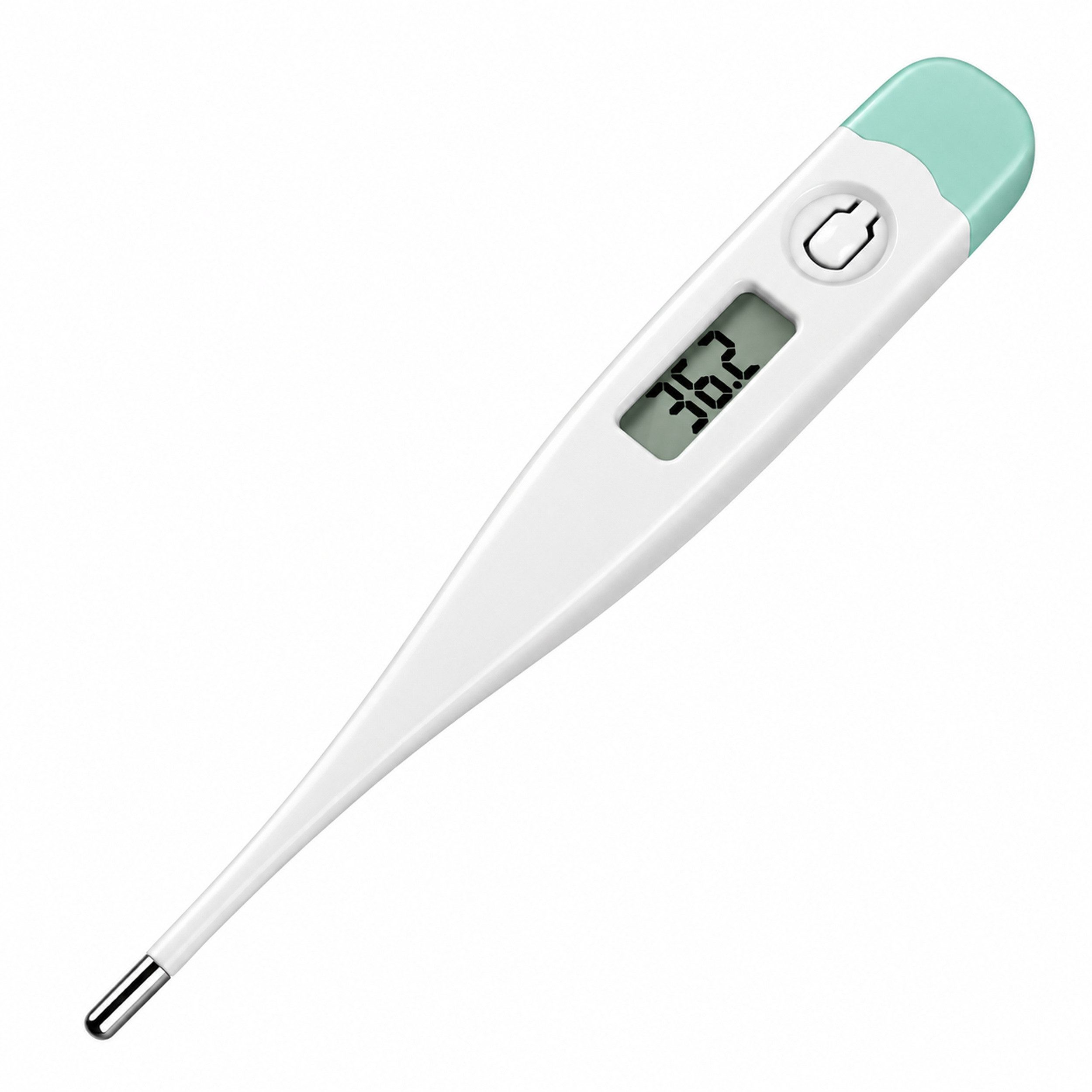 pulox Fieberthermometer mit LCD-Display - Professionelles, medizinisches Digitalthermometer
