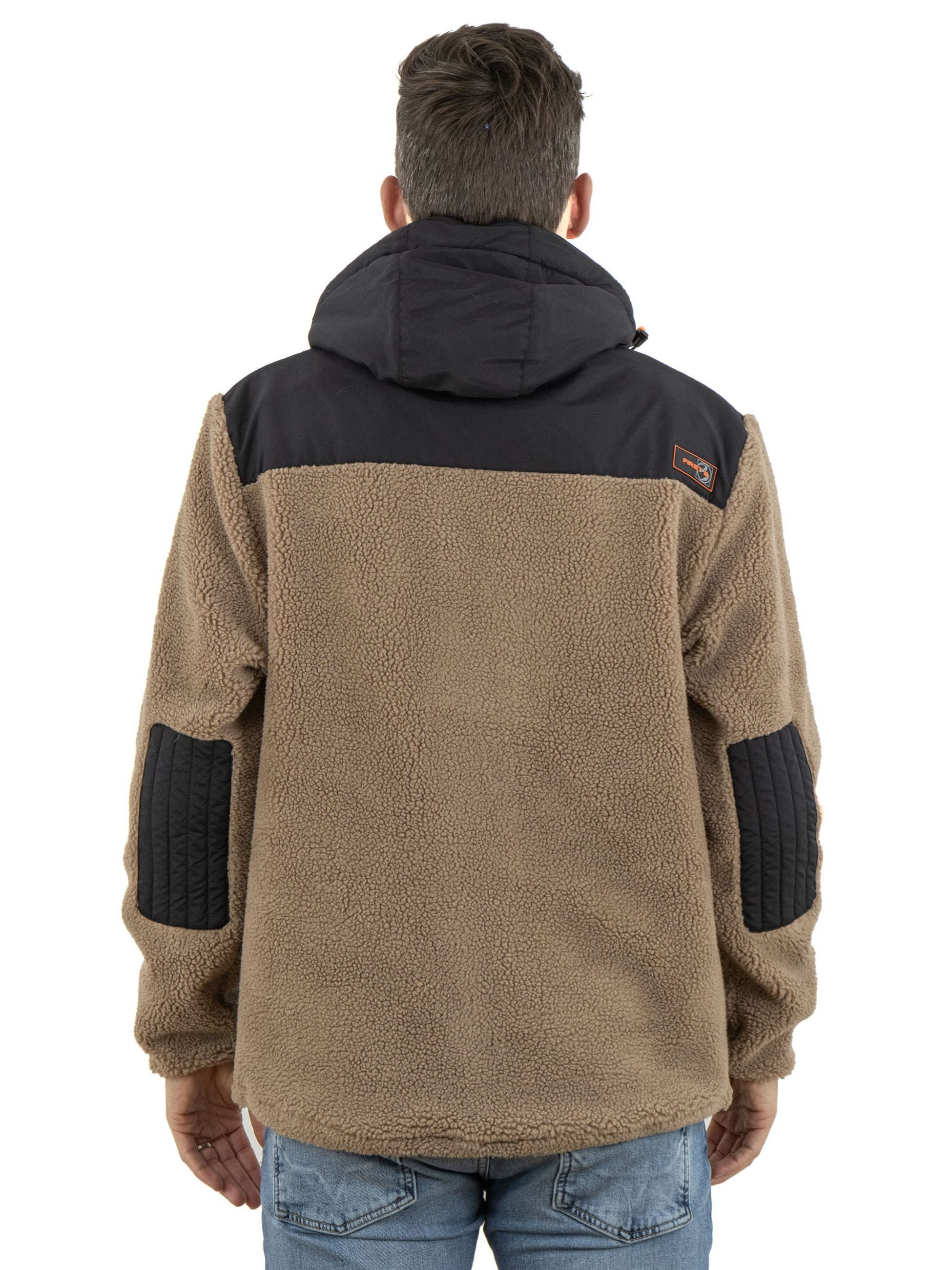 FirstB Fleecejacke Herren Sherpafleece Jacke Arnfried günstig online kaufen