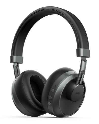AUKEY »EP-B52« Kopfhörer (True Wireless, Bluetooth 5.0, Wireless-Kopfhörer, Over-Ear-Bluetooth-5-Kopfhörer mit dynamischem 40-mm-Treiber und Mikrofon, 18-Stunden-Spielzeit für Reisen und Arbeit)