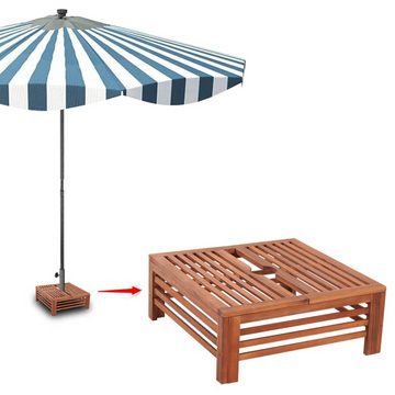 vidaXL Schirmhalter Sonnenschirmständer-Verkleidung aus Holz