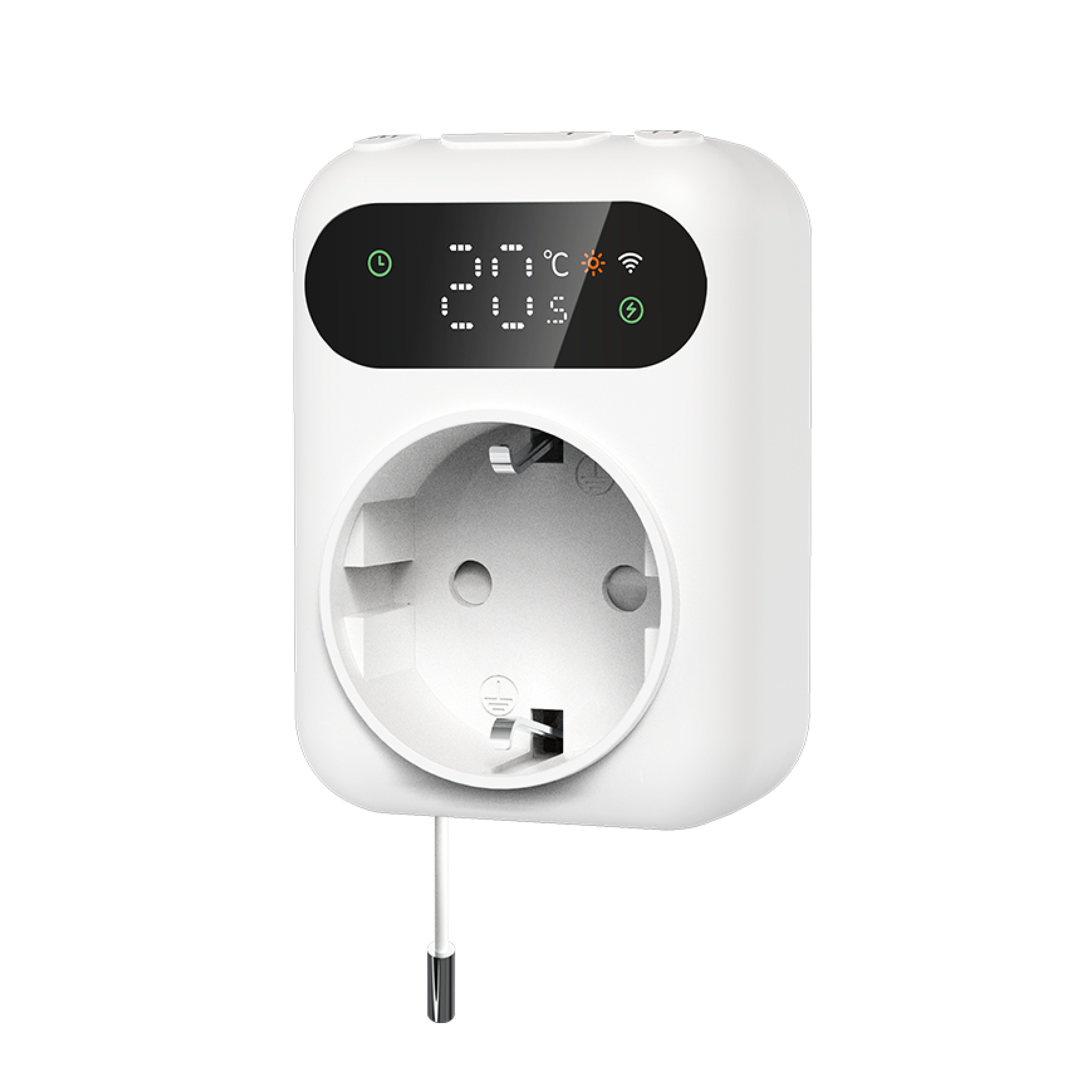 Könighaus Steckdosen-Thermostat Könighaus LED Smart-Thermostat