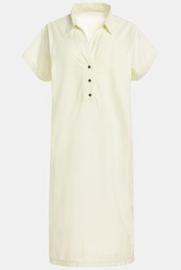 Gina Laura Hemdblusenkleid Hemdblusen-Kleid oversized Hemdkragen Halbarm