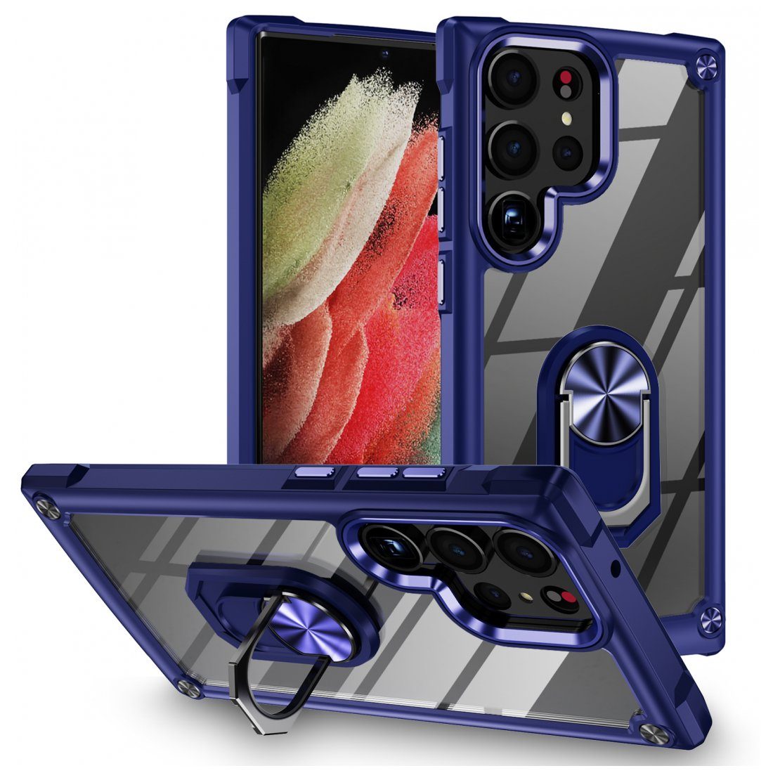 Handyhülle High Tech Handy Cover Hülle für Samsung Galaxy S23 Ultra