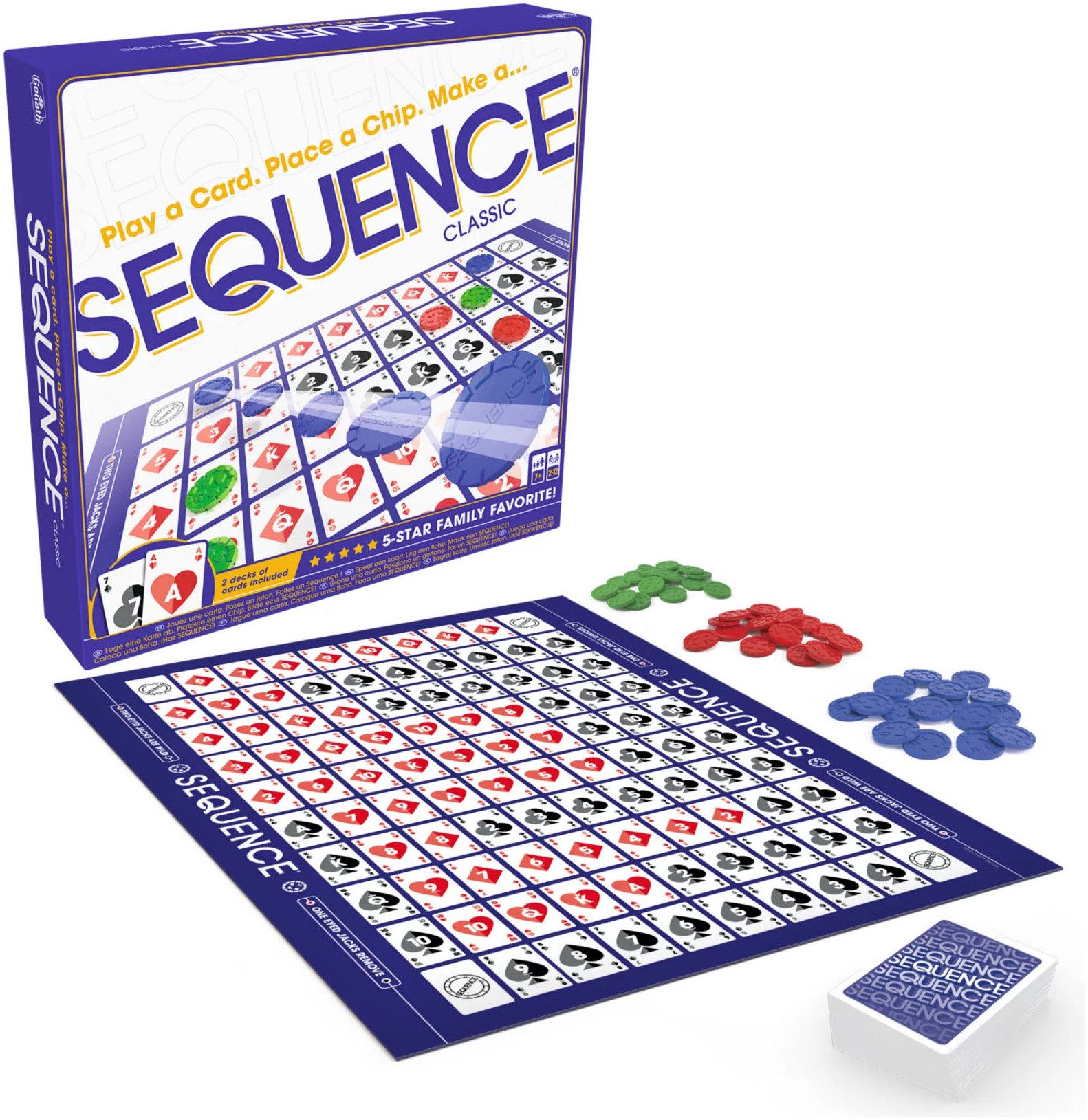 Goliath® Spiel Sequence Classic, Strategiespiel