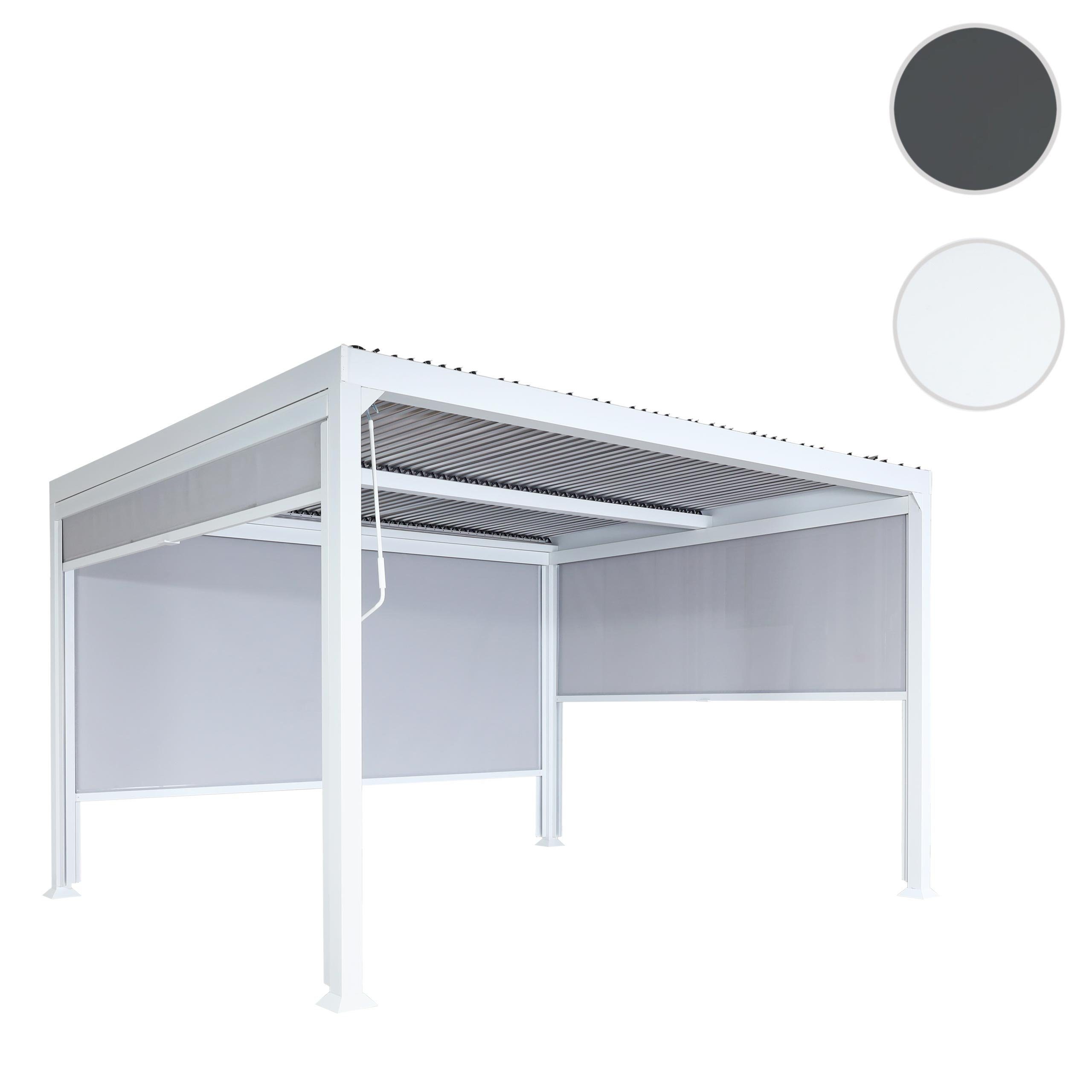 MCW Pergola MCW-L41-S3, BxTxH: 368x306x224 cm, (4-tlg), Ink. Füße für eine stabile Standfestigkeit, Gestell mit 8x8cm Pfosten