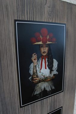 JOKA international Dekoobjekt Black Forest Schwarzwaldbilder "Tamara" auf Holz, 80x20x1,5 cm, Design trifft Geschichte, eine perfekte Kombination aus modern und rustikal (Orginale von Sebastian Wehrle)