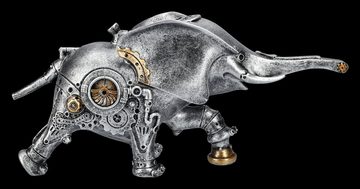 Figuren Shop GmbH Tierfigur Elefanten Figur Steampunk - Mechanical Mammal - Tierdeko Dekofigur