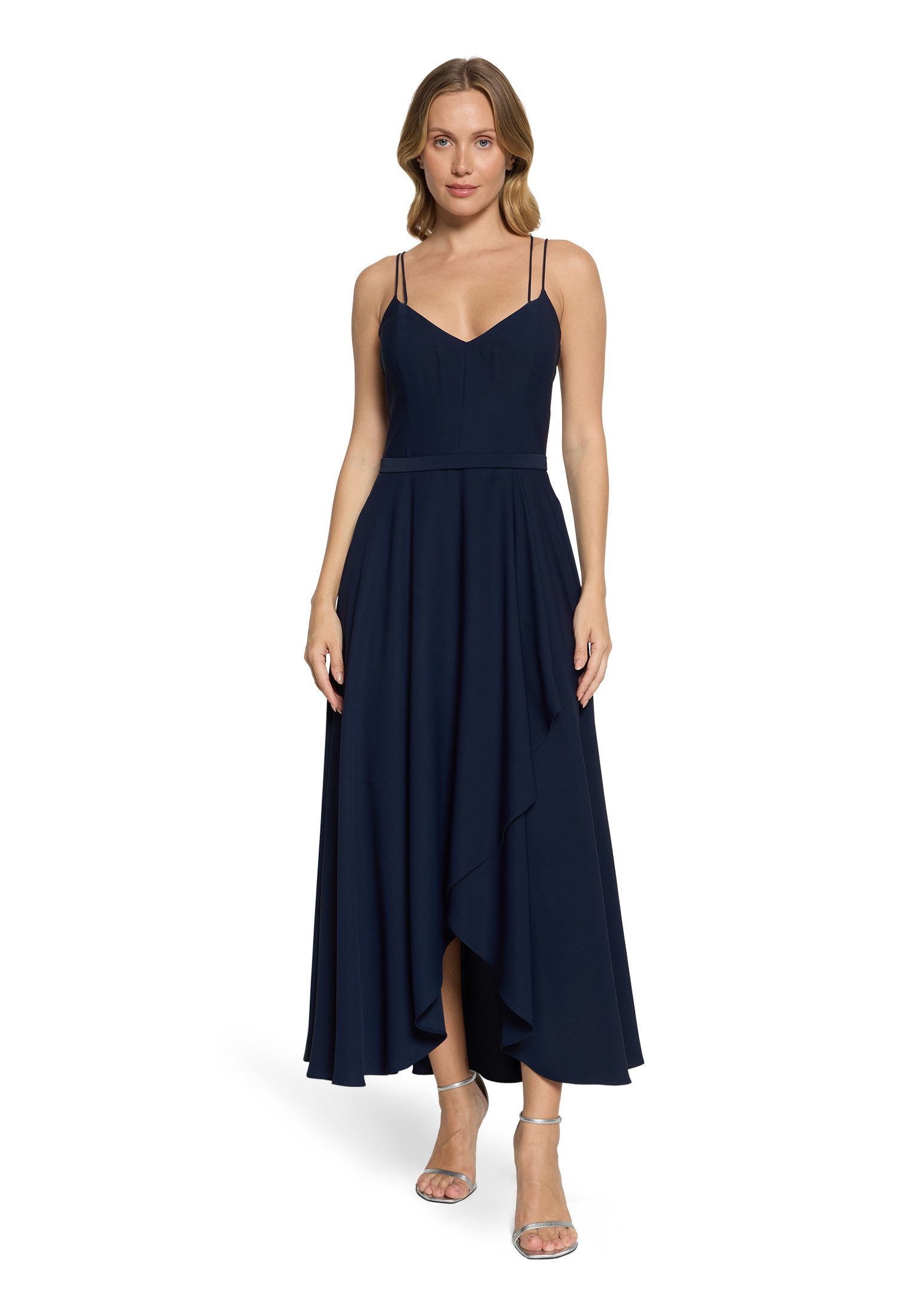 Abendkleid Damen mit Volant