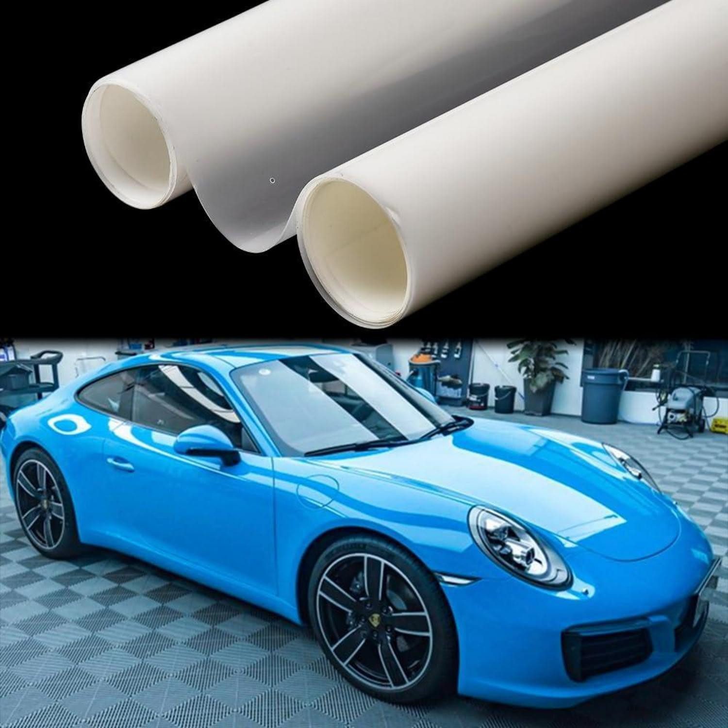 LuxusKollektion Lackschutzfolie Lackschutzfolie Transparent Selbstheilend Selbstklebend 1M x 152 cm