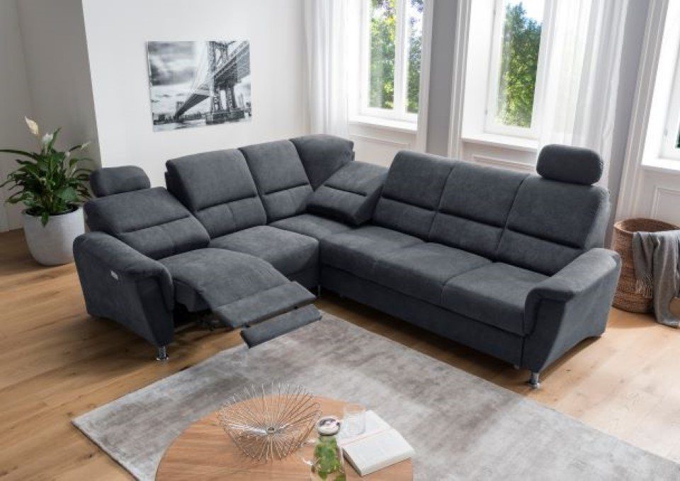 Myhomelando Ecksofa Paris, mit elektronischer Relaxfunktion, günstig online kaufen