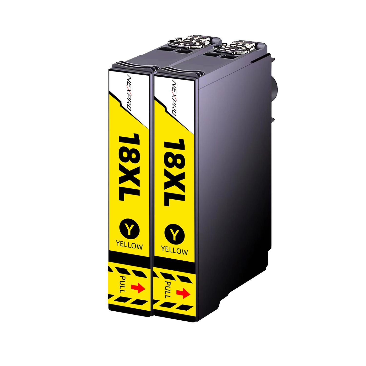 Yellow Tintenpatrone XP225 18XL (Packung, XP325, für XL Home) XP33 T1816 XP313 XP322 EPSON 2 Expression Epson NEXPRO C13T18164012 18 für Druckerpatronen