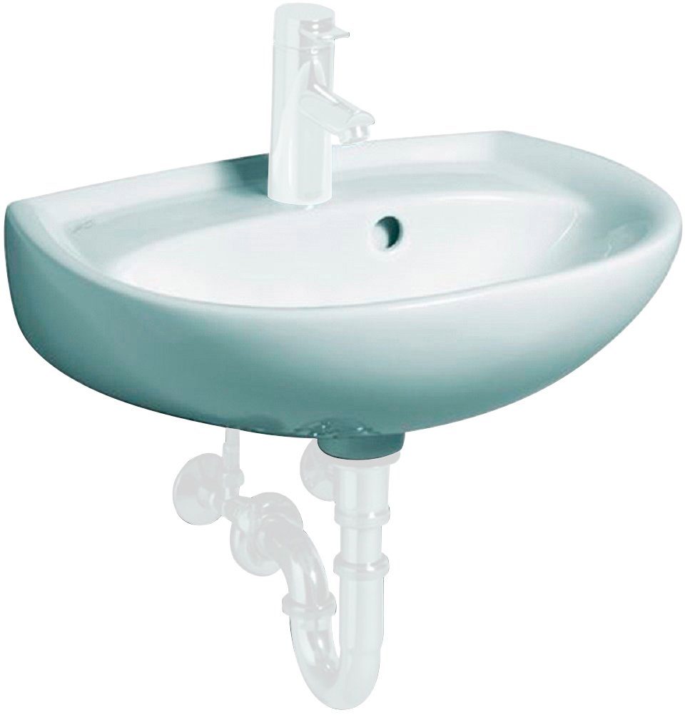 GEBERIT Waschbecken »Renova Nr. 1«, 51 cm, halbrund mit KeraTect online