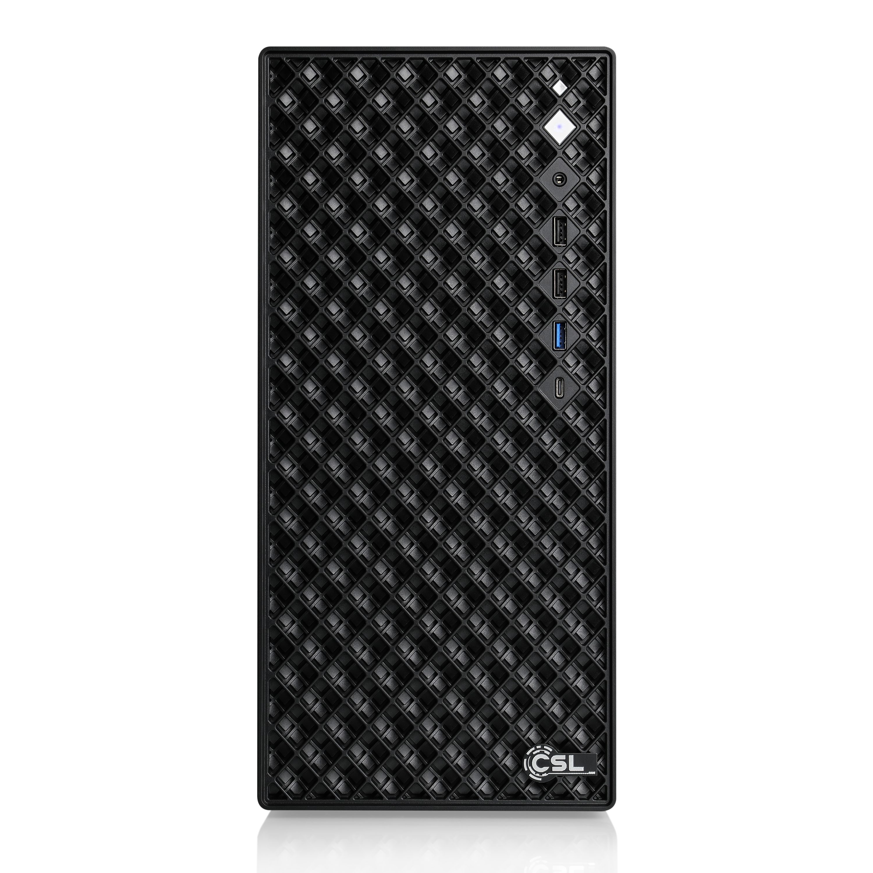 CSL Mystic V24141 PC-Komplettsystem (27", AMD Ryzen 3 3200G, AMD Radeon™ Vega 8 Graphics, 16 GB RAM, 1000 GB SSD)