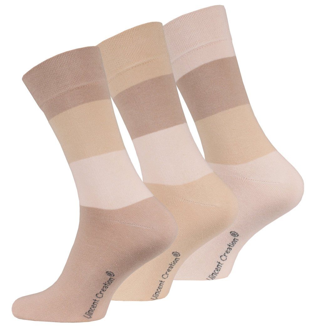 Wäsche/Bademode Socken Vincent Creation® Socken (6-Paar) in angenehmer Baumwollqualität