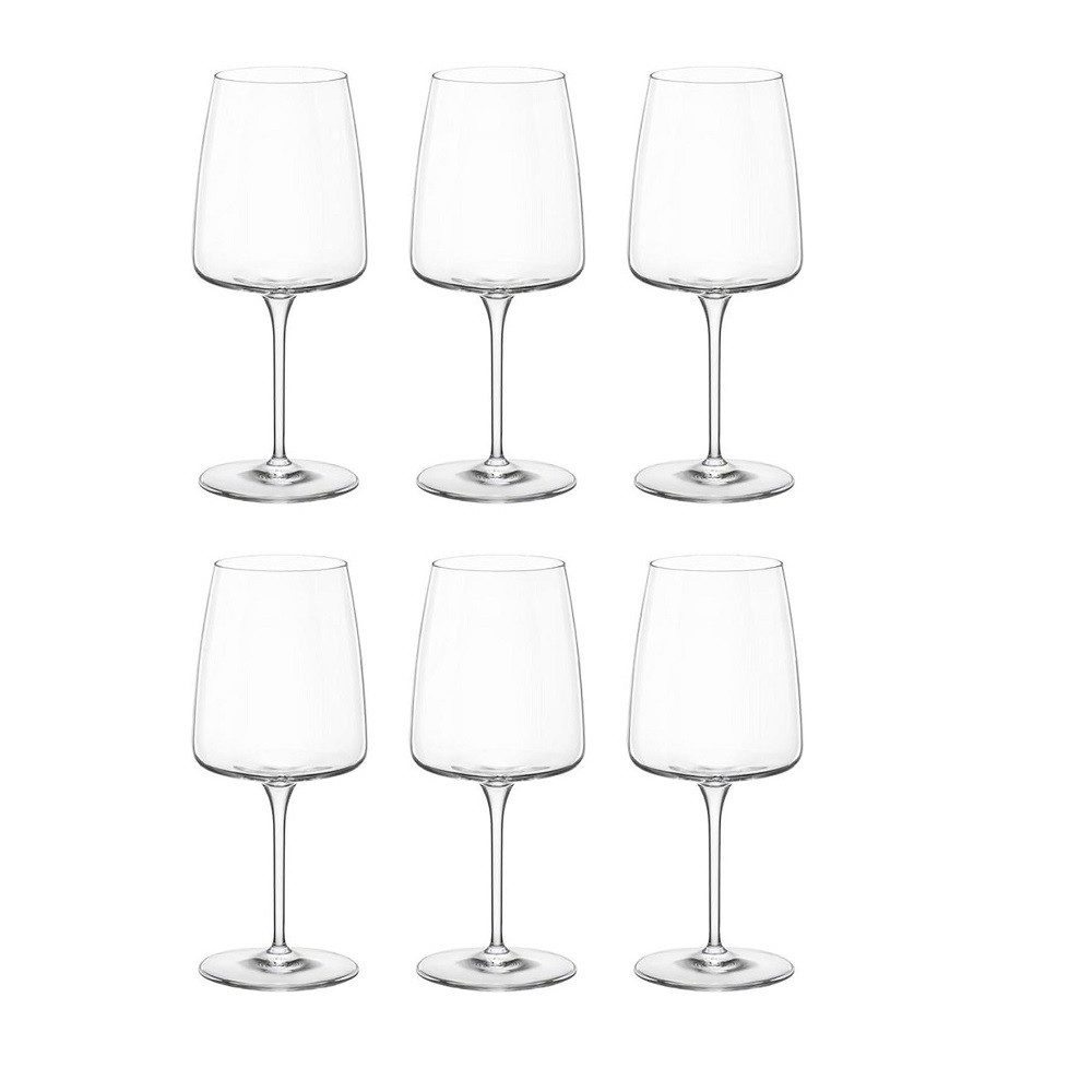 Bormioli Rocco Weinglas Bormioli Rocco Nexo Bordeauxglas 540 ml 6er Set, Glas