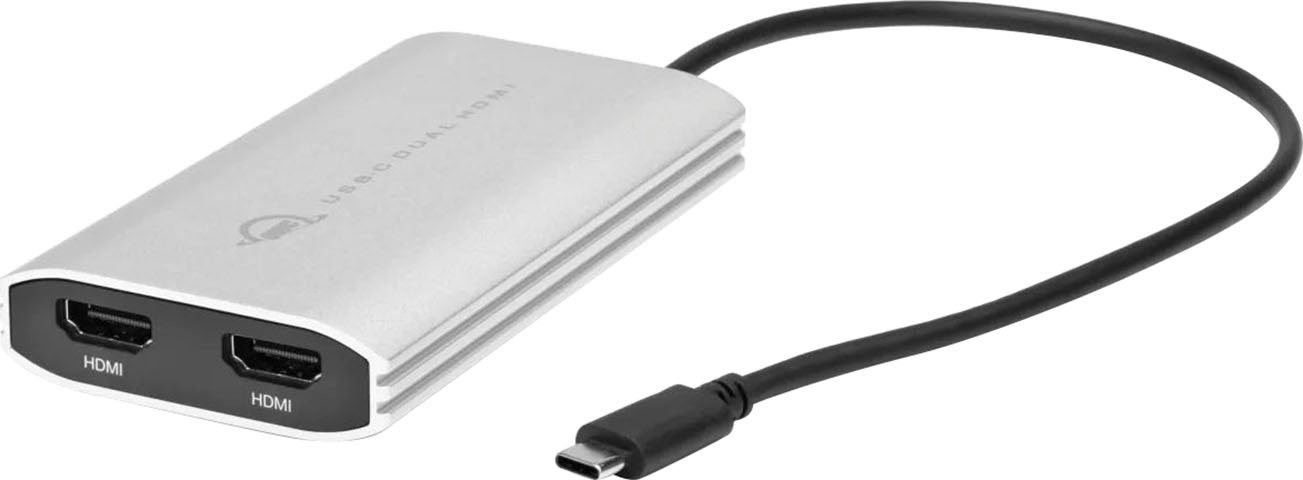 Laptop-Dockingstation USB-C to Dual HDMI 4K Display Adapter