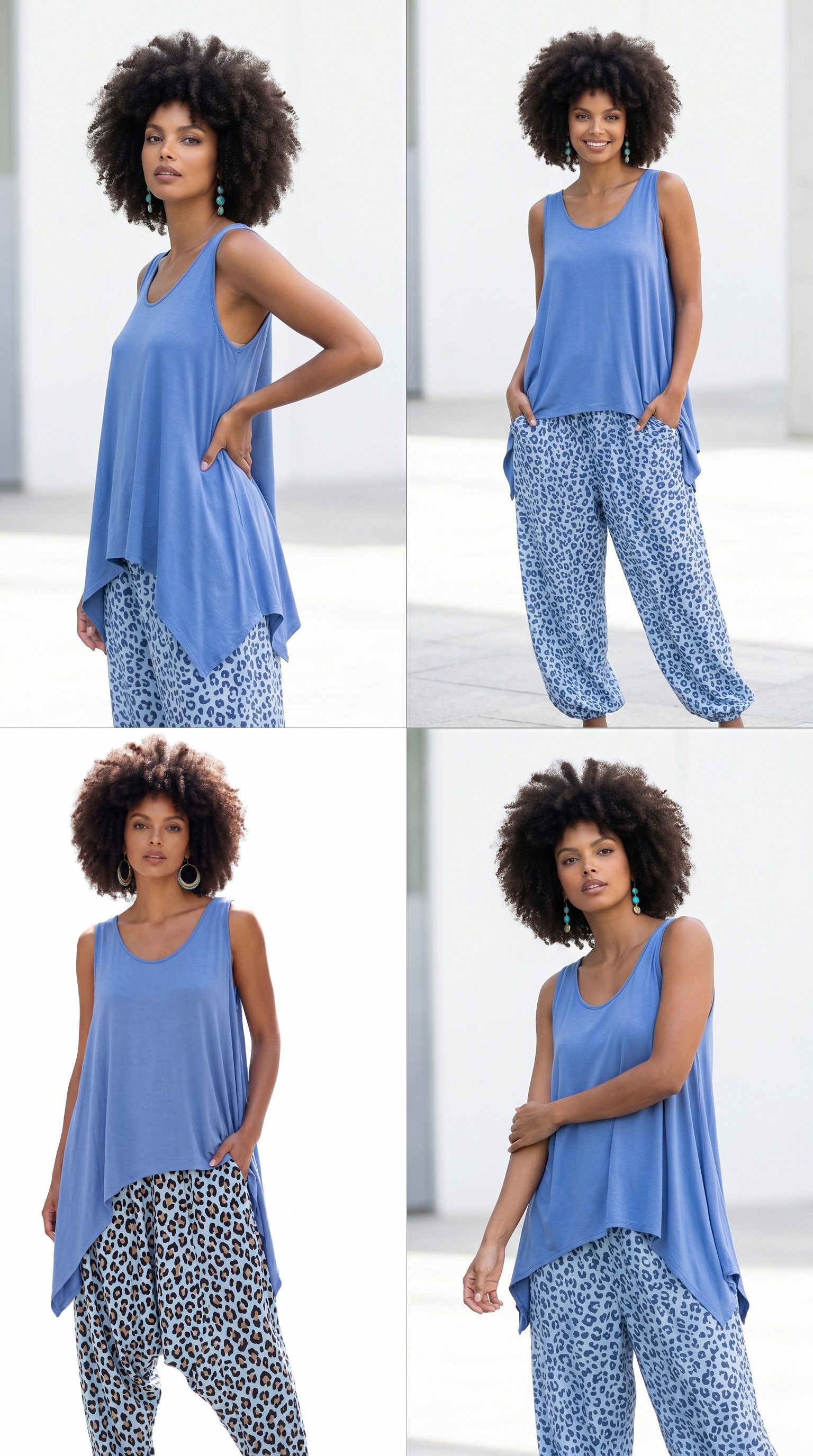 YC Fashion & Style Longtop Locker fallendes Oversize-Shirt mit Zipfelsaum – One Size (36–46) in Unifarbe