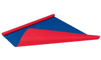 NIPS Packpapier BI-COLOUR, (1St), rot/blau, Rolle 0,75 x 4 m, Geschenkpapier