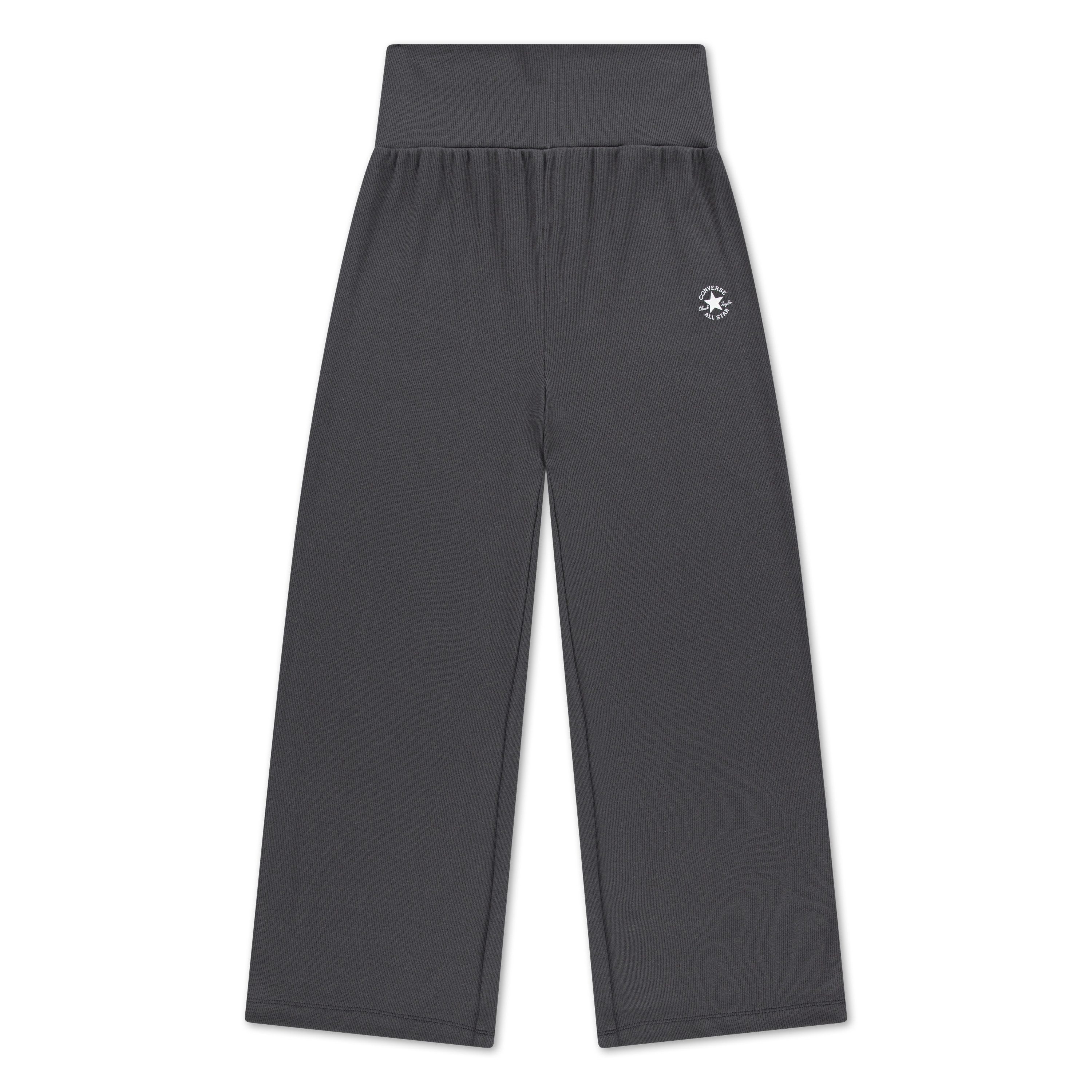 Converse Palazzohose CNVG FOLDDOWN RIBBED PANT sportlicher Stil, bequeme Passform, für Kinder und Jugendliche