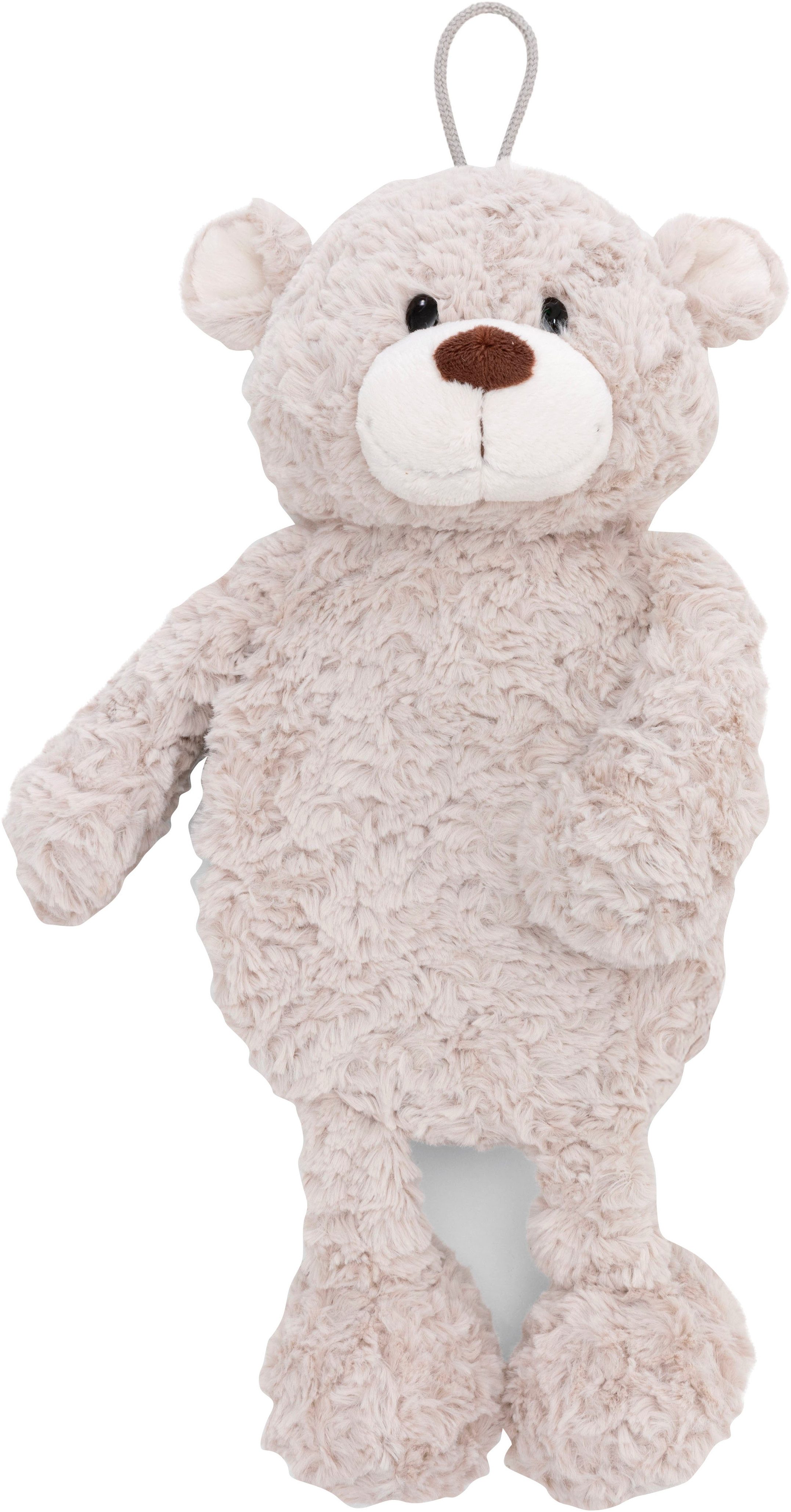 Nici Wärmflasche Classic Bear, Bär Finni, 300 ml, 34 cm, 2in1 - Kuscheltier & Wärmflasche in einem