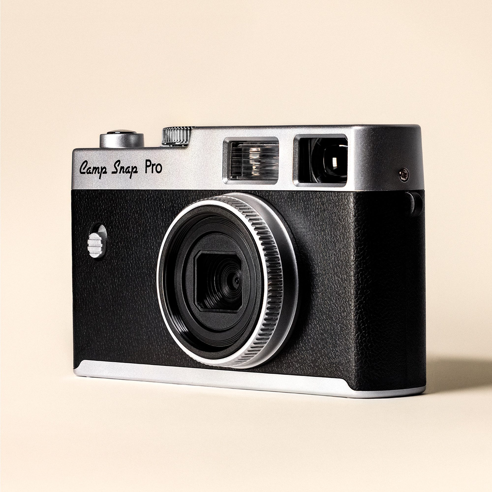 Camp Snap CS-PRO Retro Digitalkamera 16MP mit Xenon-Blitz, Vintage Style Kompaktkamera (Fixfokus-Objektiv, 16 MP, Keiner, 16MP Retro Kamera ohne Display mit Xen – Bild 4 von 5