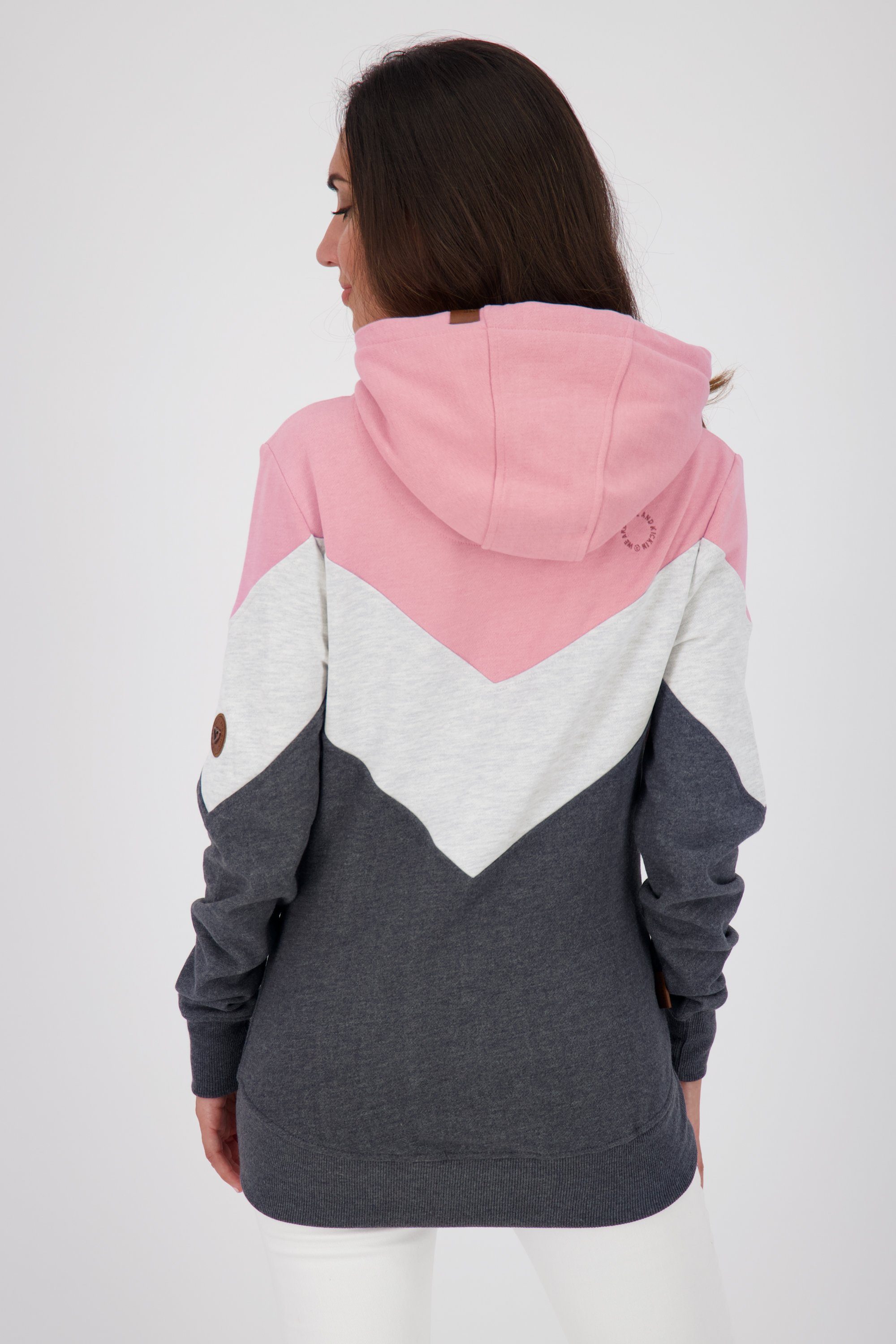 Alife Kickin & Damen lavender Sweatshirt StellaAK Kapuzensweatshirt Sweatshirt