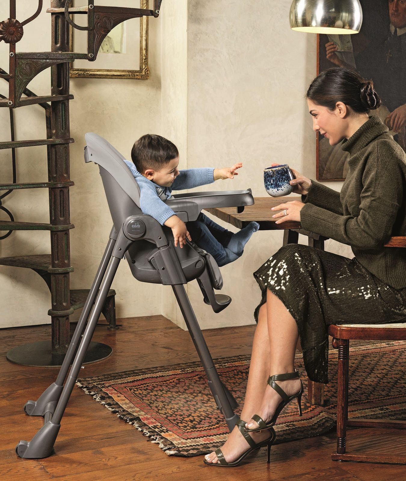 CAM Hochstuhl CAM Pappananna für 0-36 Monate günstig online kaufen