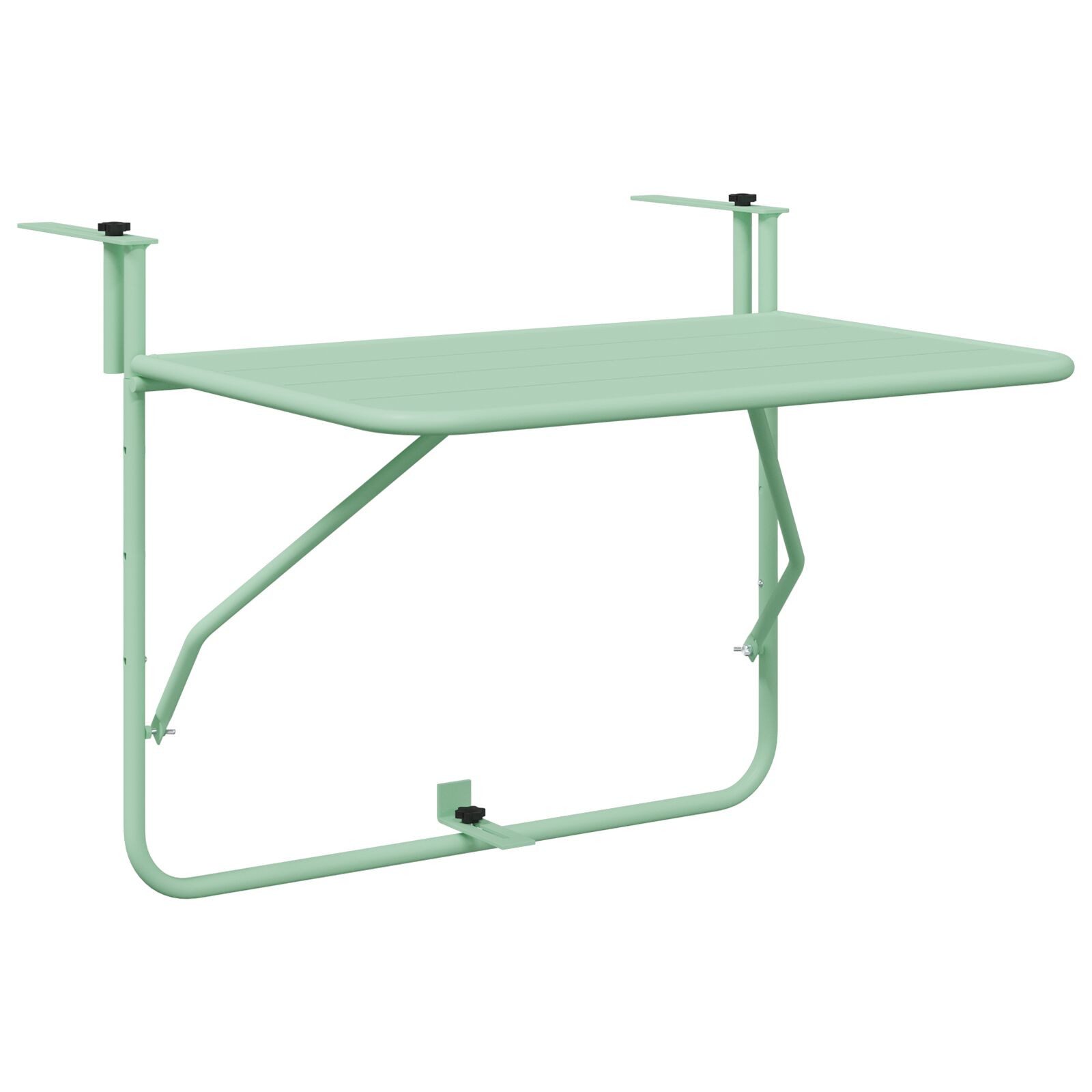 vidaXL Gartentisch Gartentische Mintgrün Metall Standard günstig online kaufen