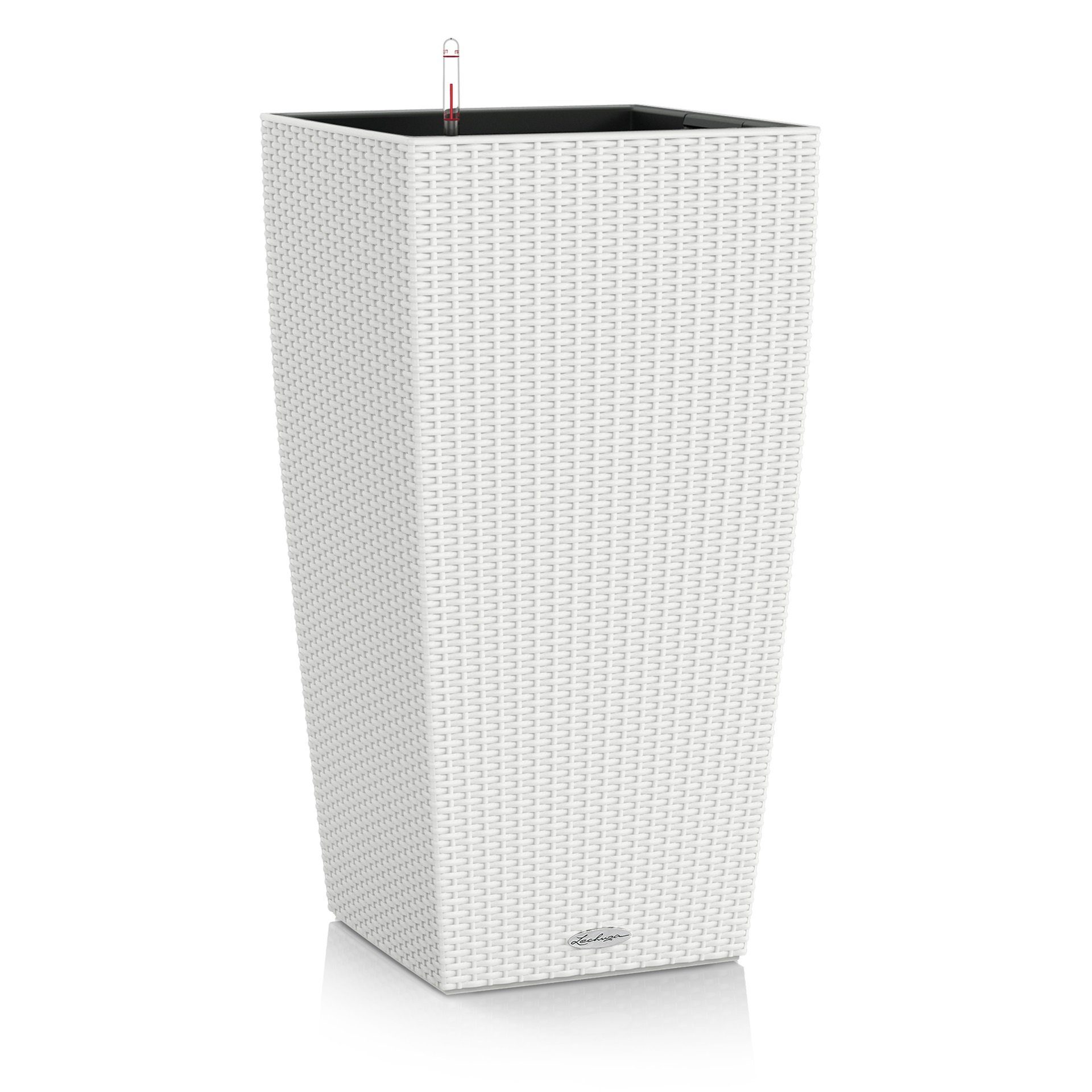 Lechuza® Pflanzkübel Cubico Cottage 30 weiß AIO Komplettset (1 St)