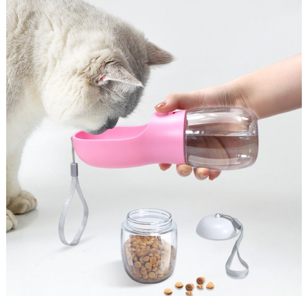 Thumbnail - SIKAINI Futterautomat, Gerader Wasser- und Futterbecher 550/300ml + 100g mit Filter