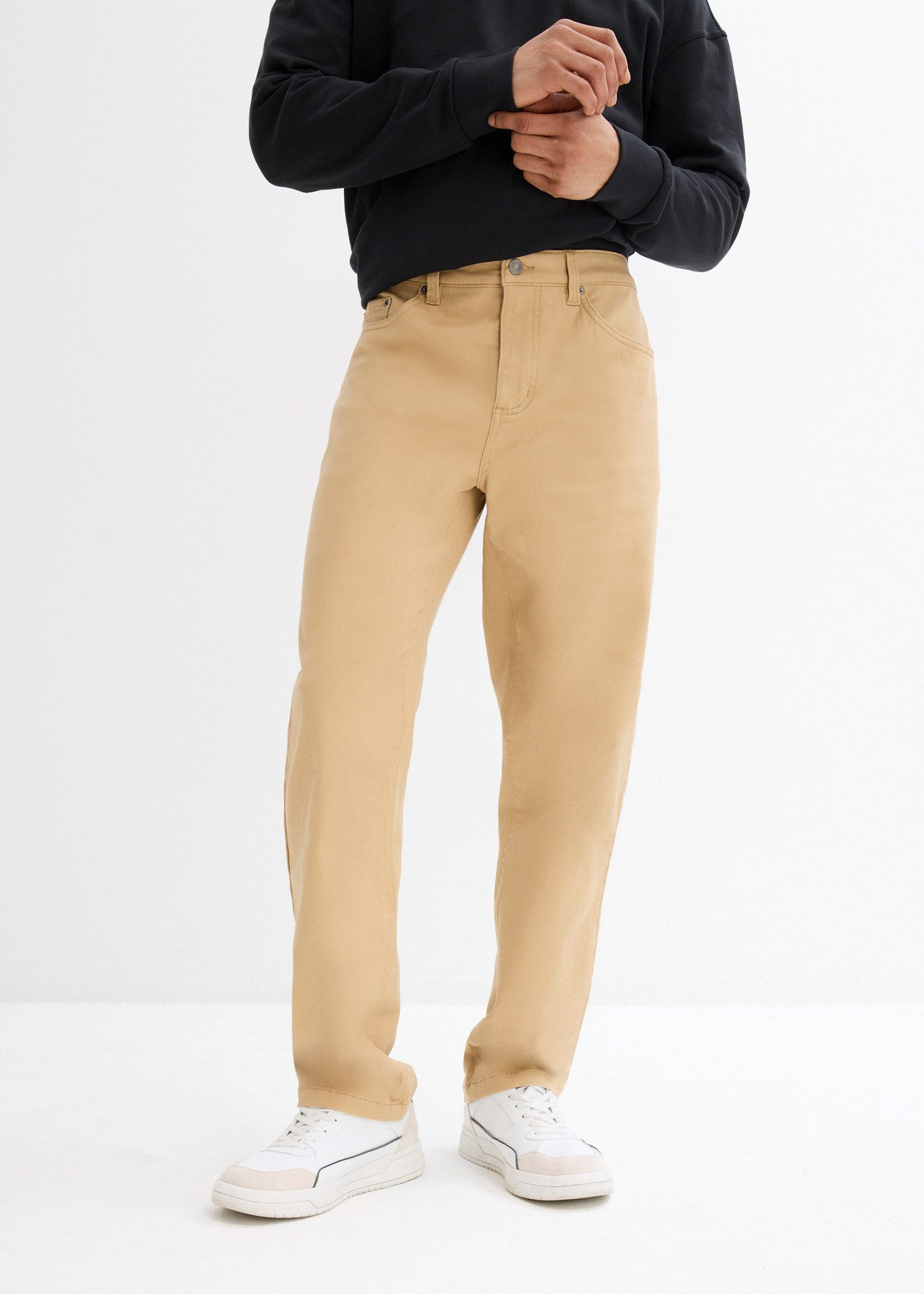 bonprix Stretch-Hose Classic Fit Stretch-Hose, Straight, Five-Pocket-Design günstig online kaufen
