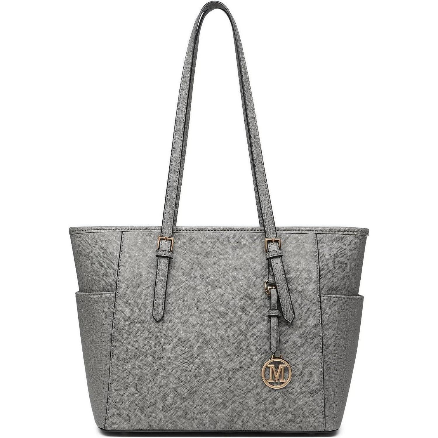 LuxusKollektion Shopper Damen Handtasche Groß Shopper Schwarz PU-Leder Schultertasche